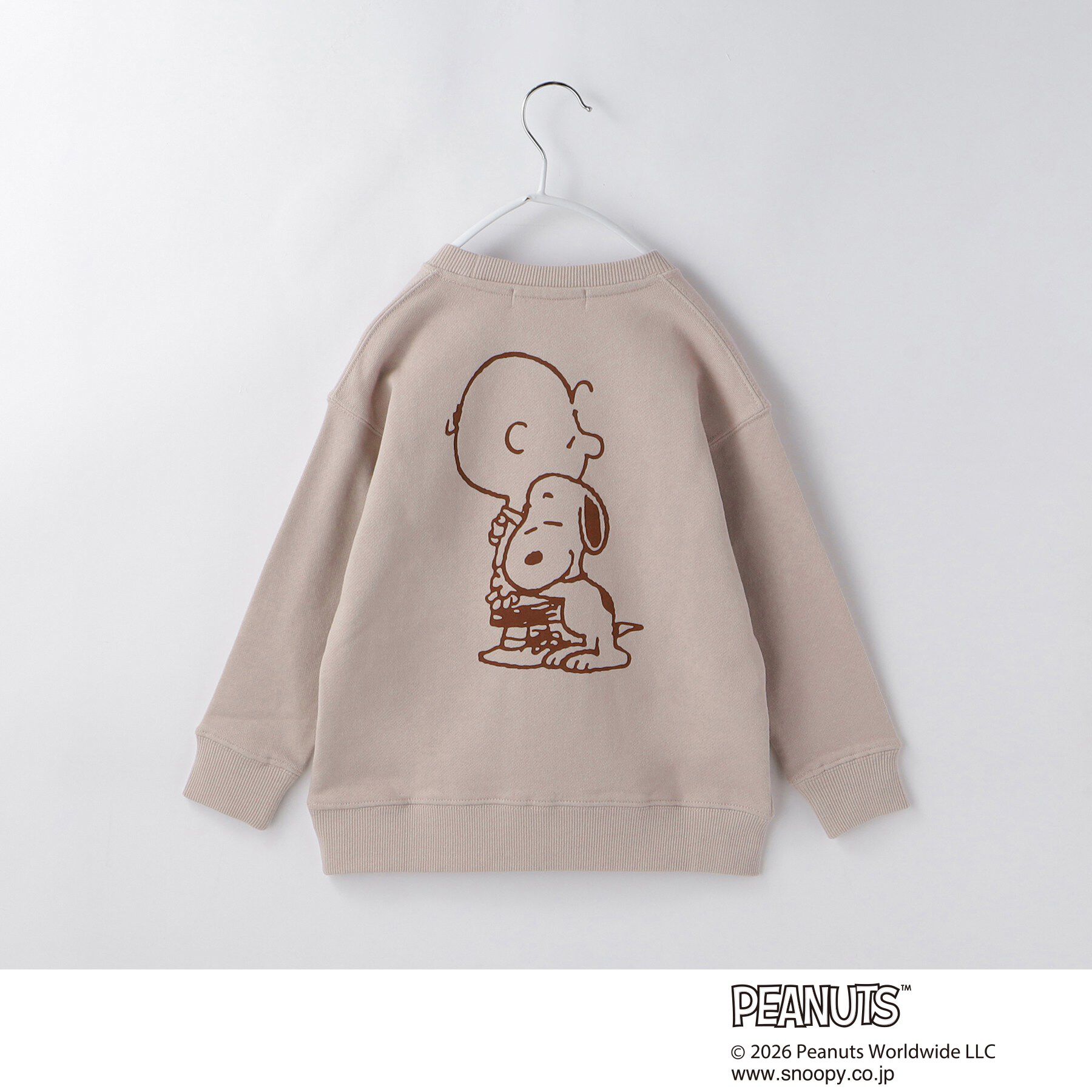 THE SHOP TK「【110－160】PEANUTS ／ ピーナッツ スヌーピーミニ裏毛スウェット」|その他|