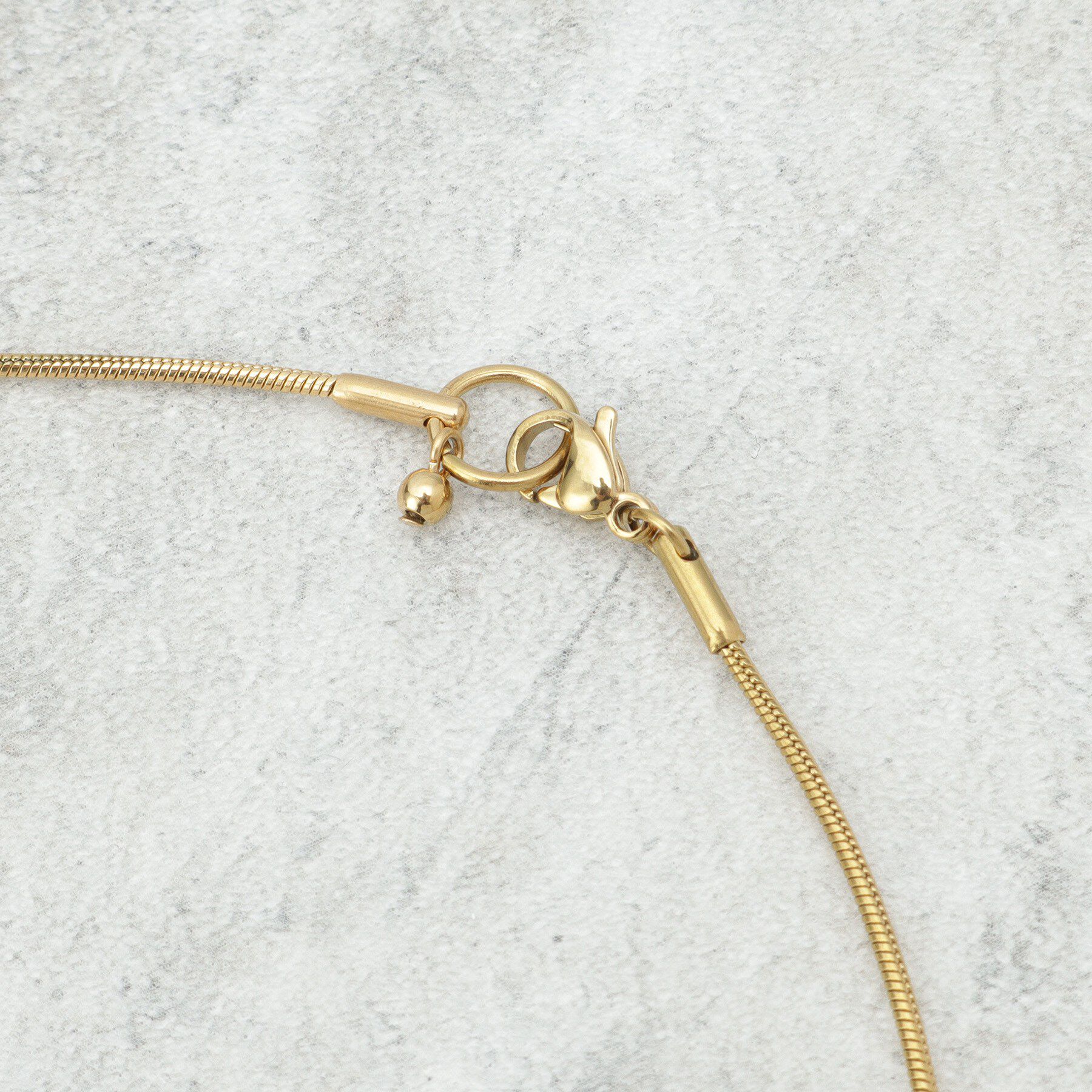 THE SHOP TK「ステンレススネークチェーンロング」|ネックレス|