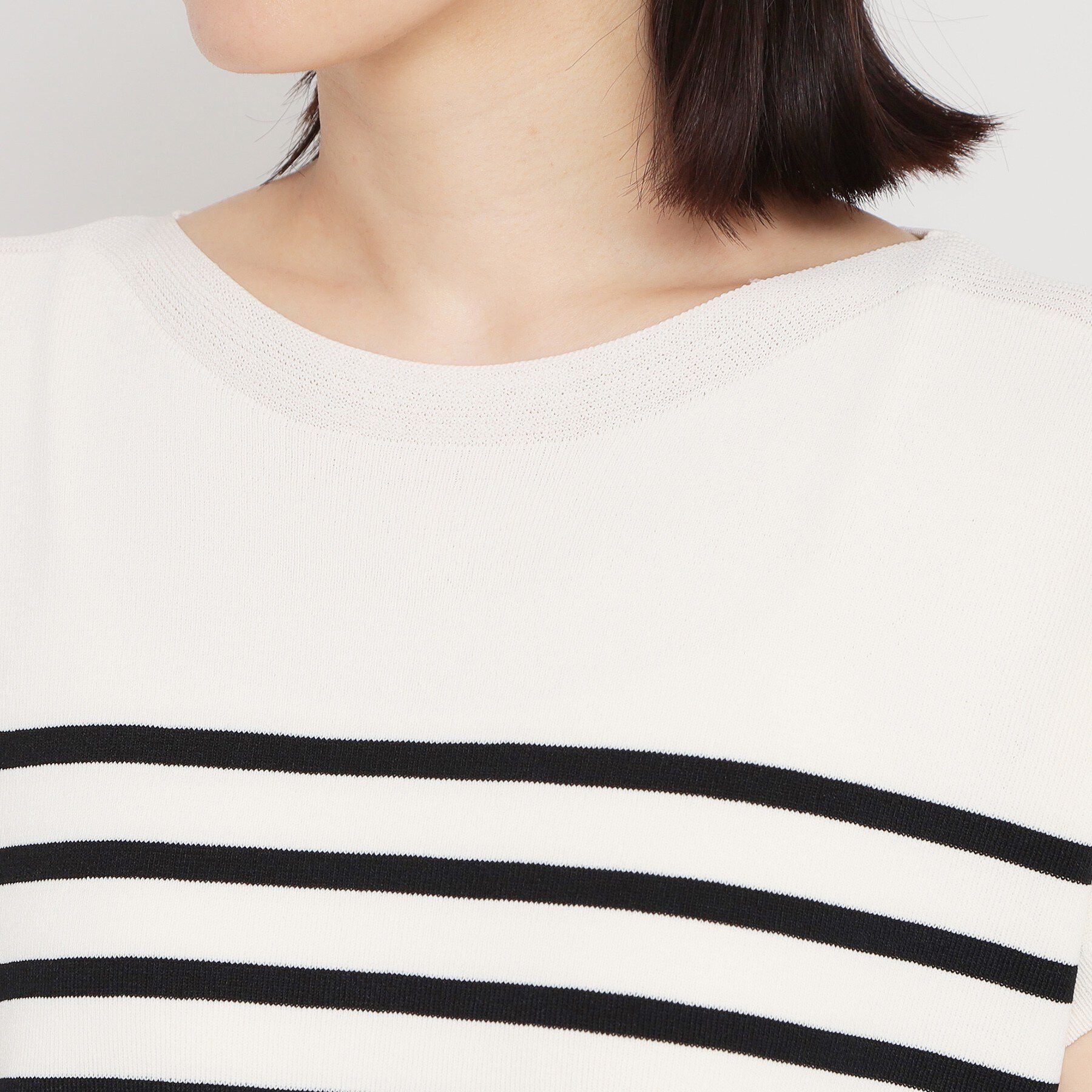 THE SHOP TK「【ひんやりタッチ】多機能フレンチプルオーバー 洗濯機OK/UVケア/毛玉になりにくい」|ニット・セーター|