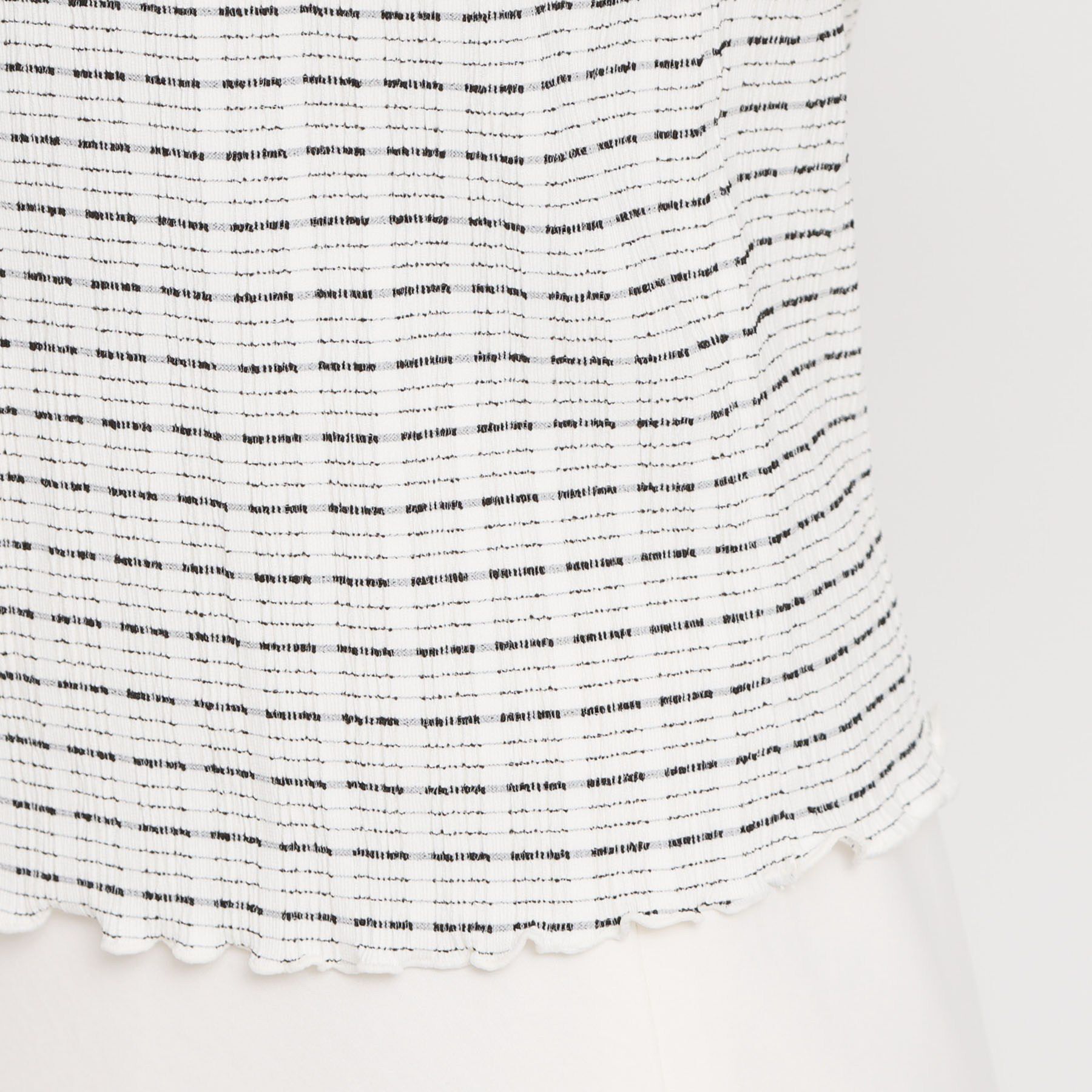 THE SHOP TK「さりげないフリルがアクセント チェック柄5分袖カットソー」|Tシャツ・カットソー|