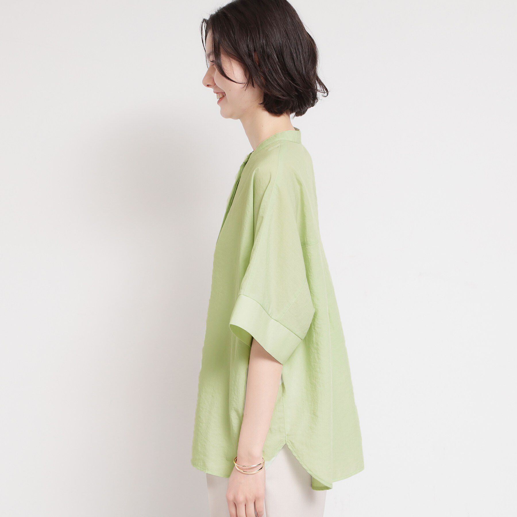 THE SHOP TK「【体型カバー】さらっと快適 ドルマンブラウス」|シャツ・ブラウス|