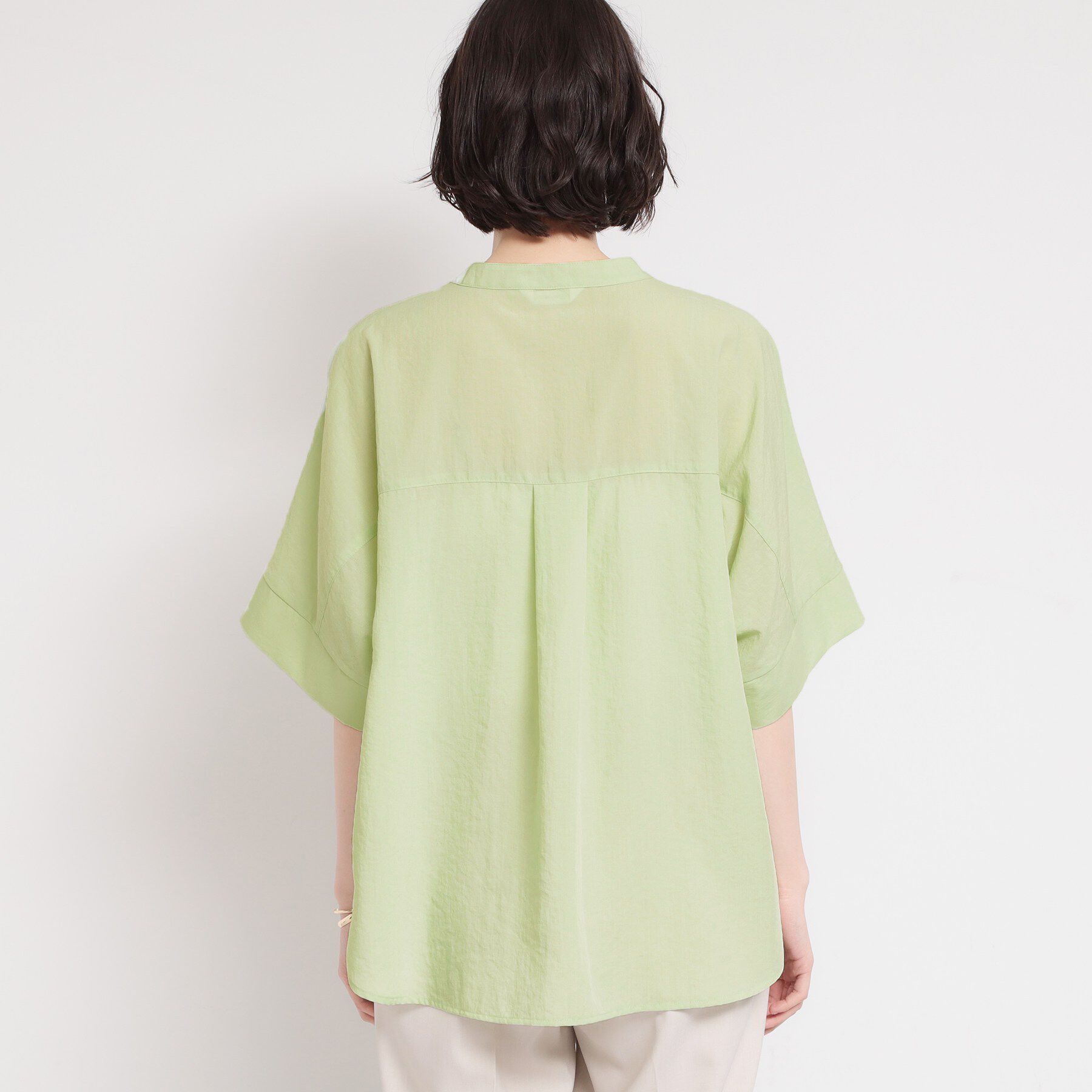 THE SHOP TK「【体型カバー】さらっと快適 ドルマンブラウス」|シャツ・ブラウス|