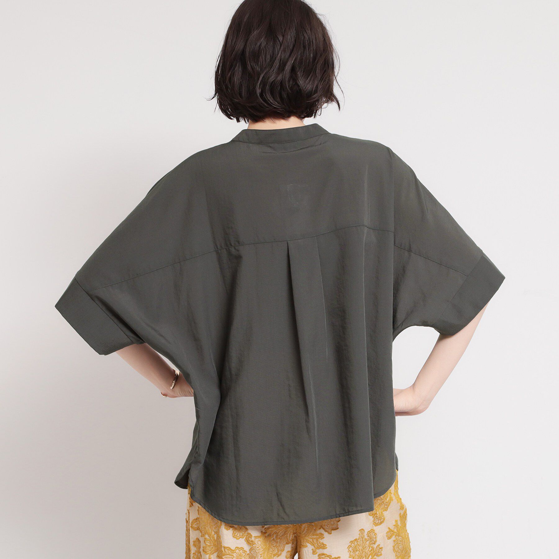 THE SHOP TK「【体型カバー】さらっと快適 ドルマンブラウス」|シャツ・ブラウス|