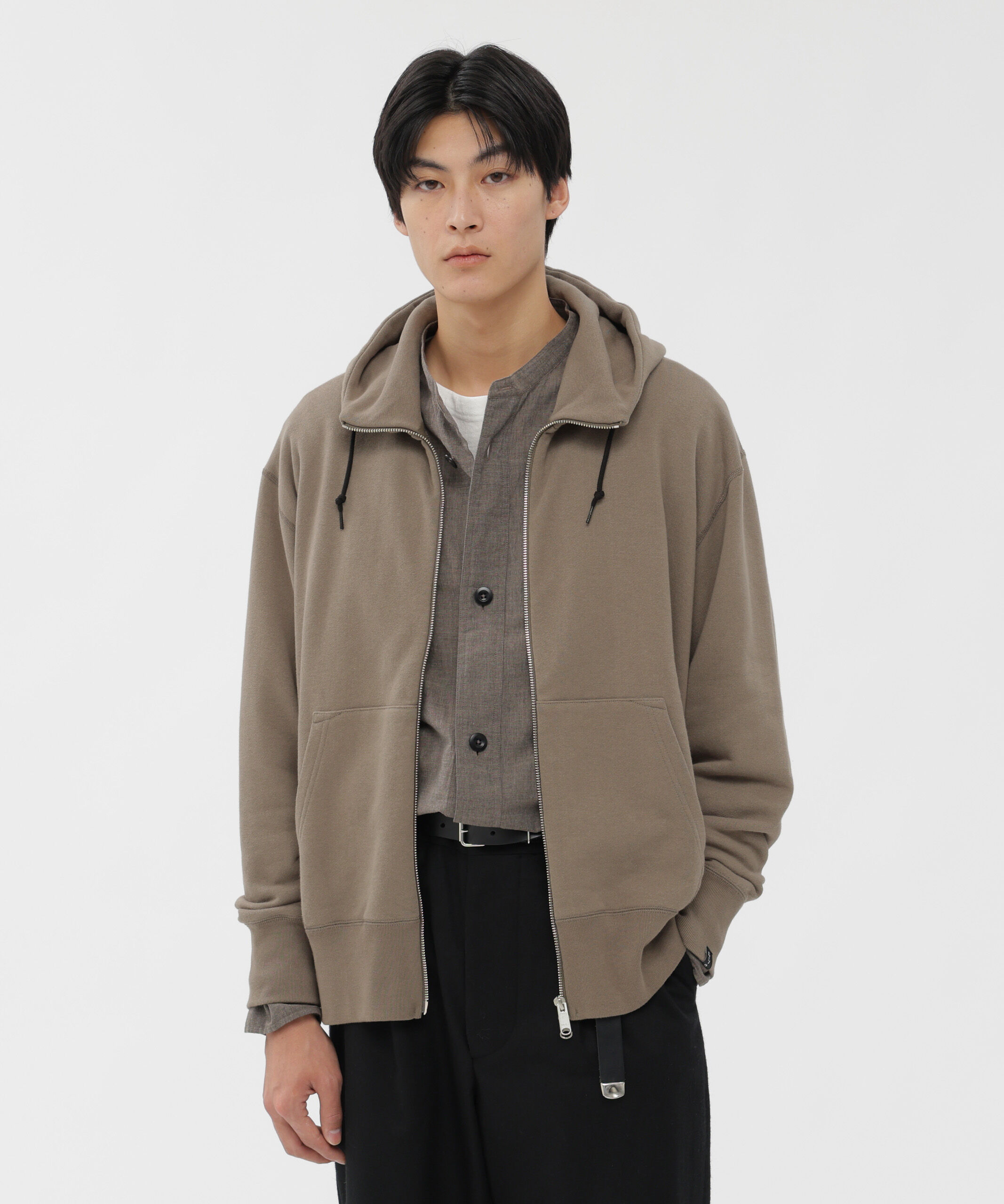 MHL.「LIGHT LOOPBACK COTTON TOP」|Tシャツ・カットソー|TAUPE6