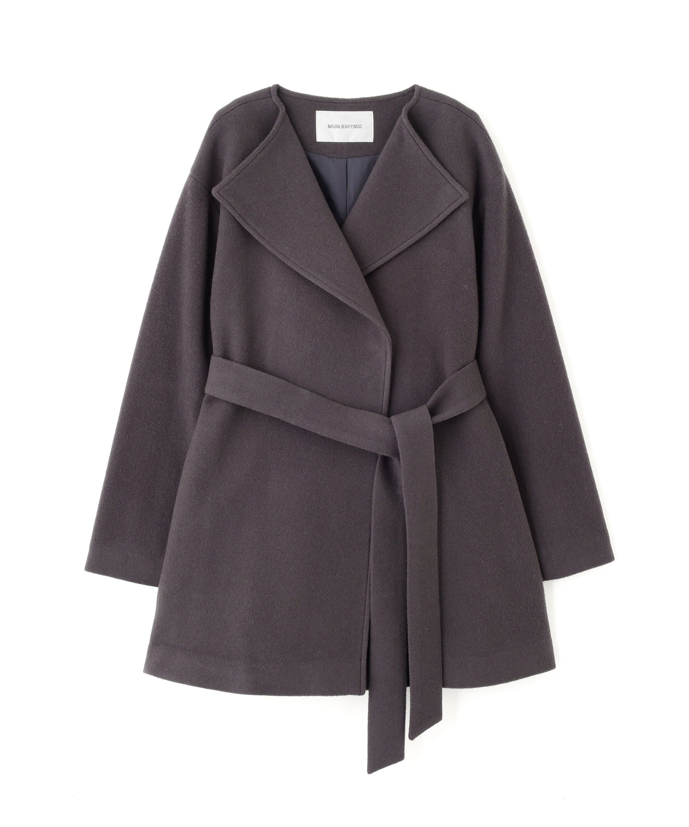  「ベルテッドミディコート」|ブルゾン・スタジャン|