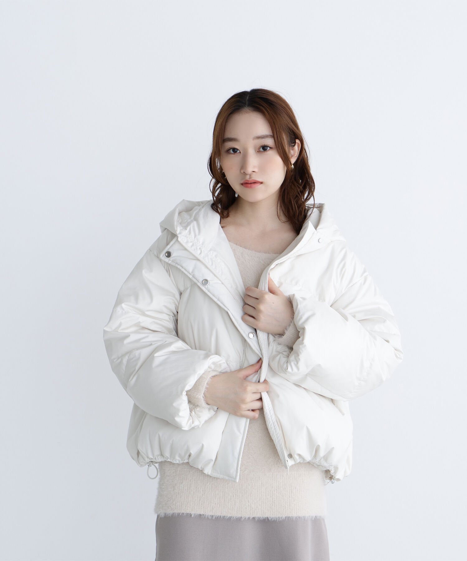  「ショートフードダウン」|ブルゾン・スタジャン|