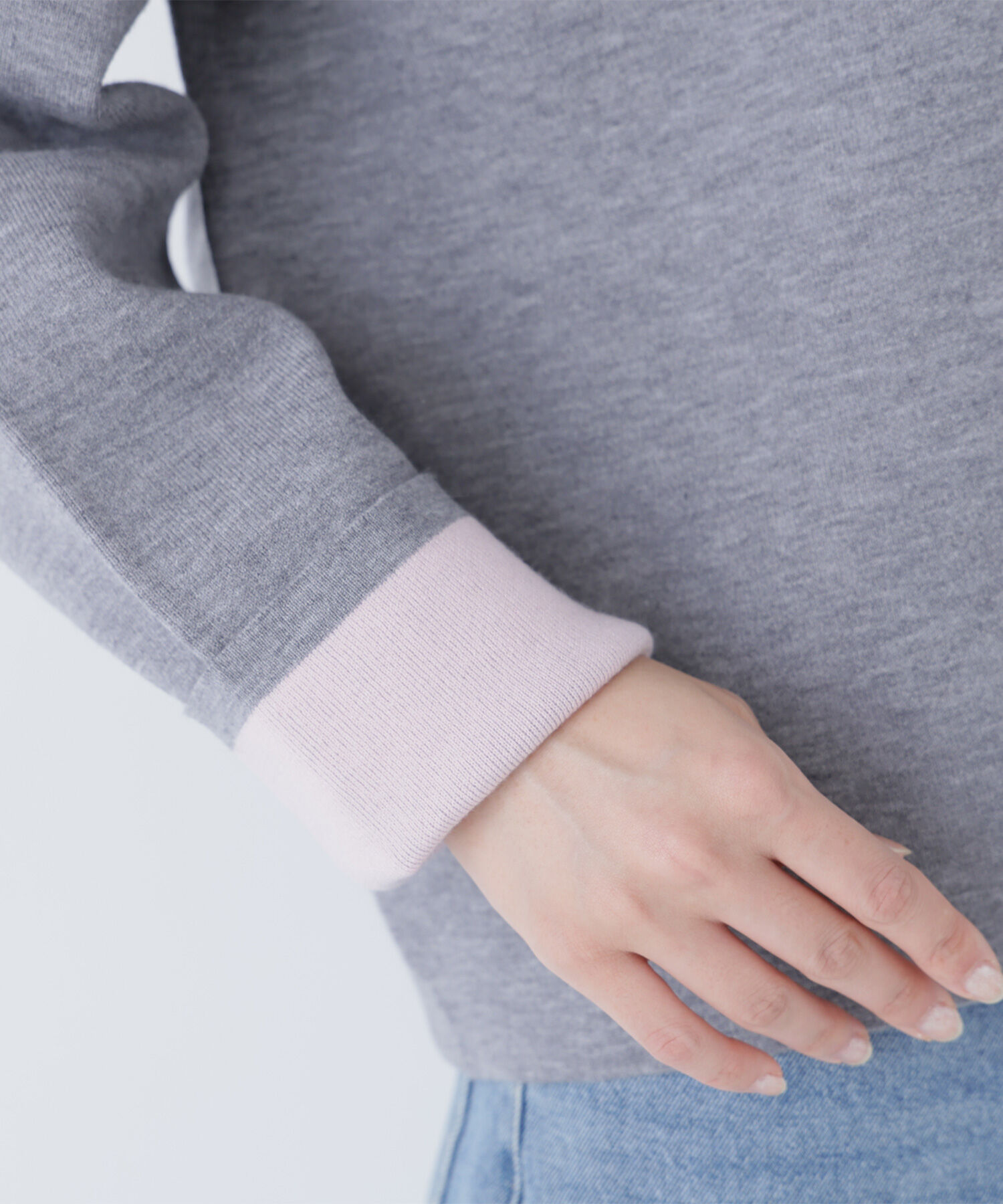  「バイカラー接結カーディガン」|ニット・セーター|