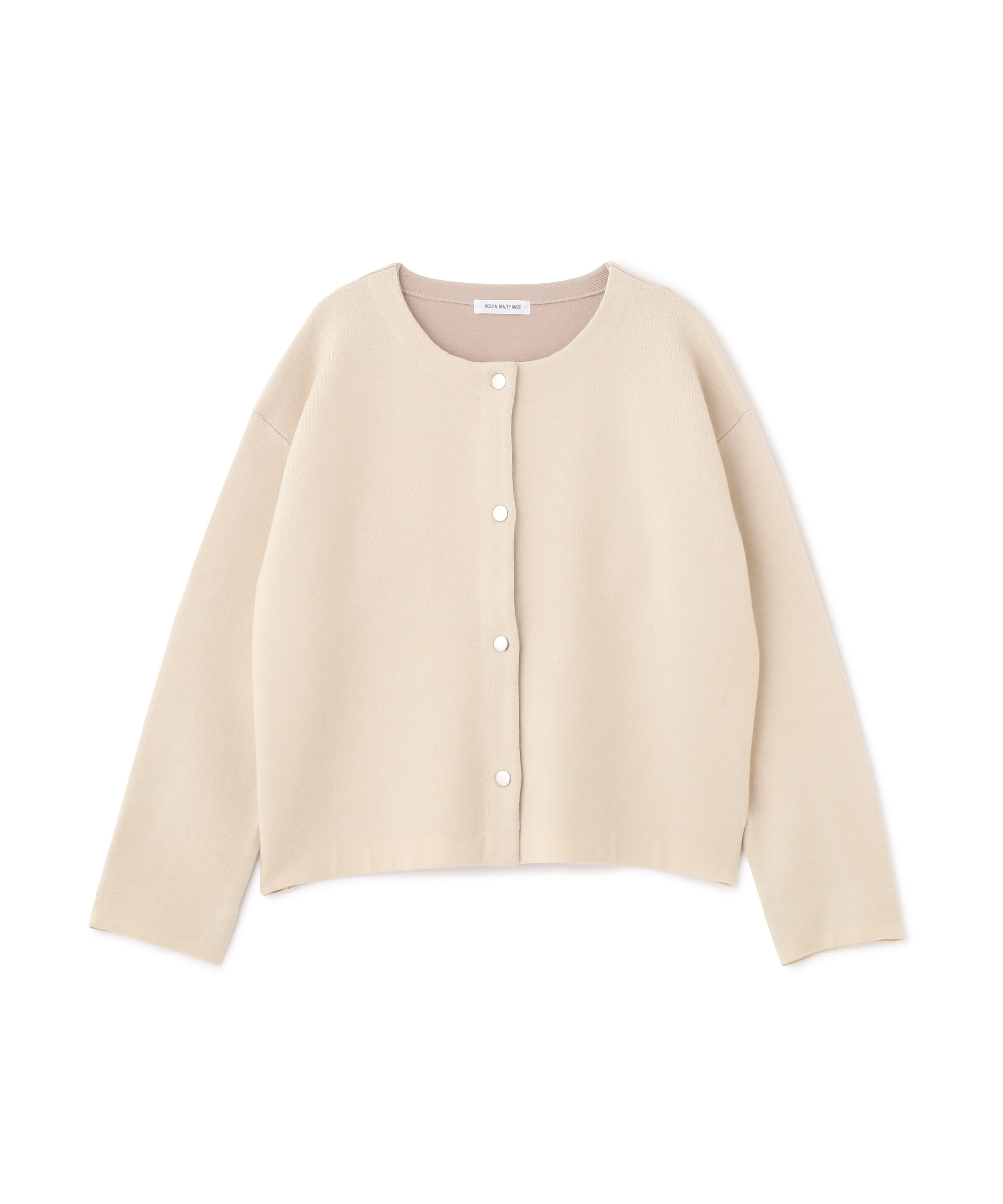  「バイカラー接結カーディガン」|ニット・セーター|