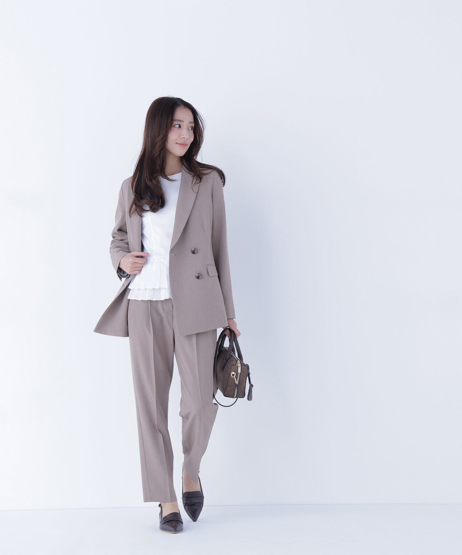  「クラッシー SETUP タックパンツ」|その他|