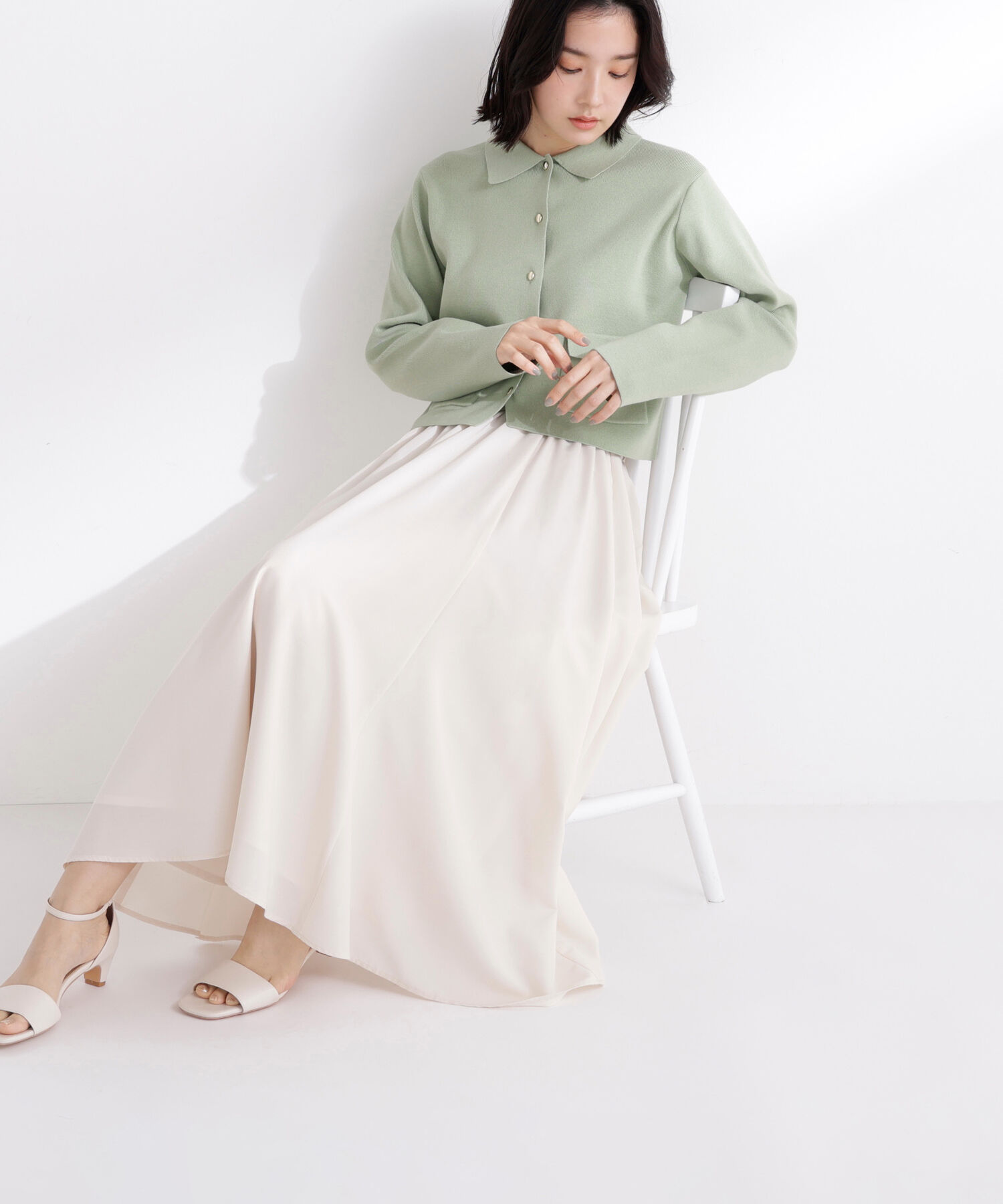  「ふんわり春風フレアスカート」|スカート|