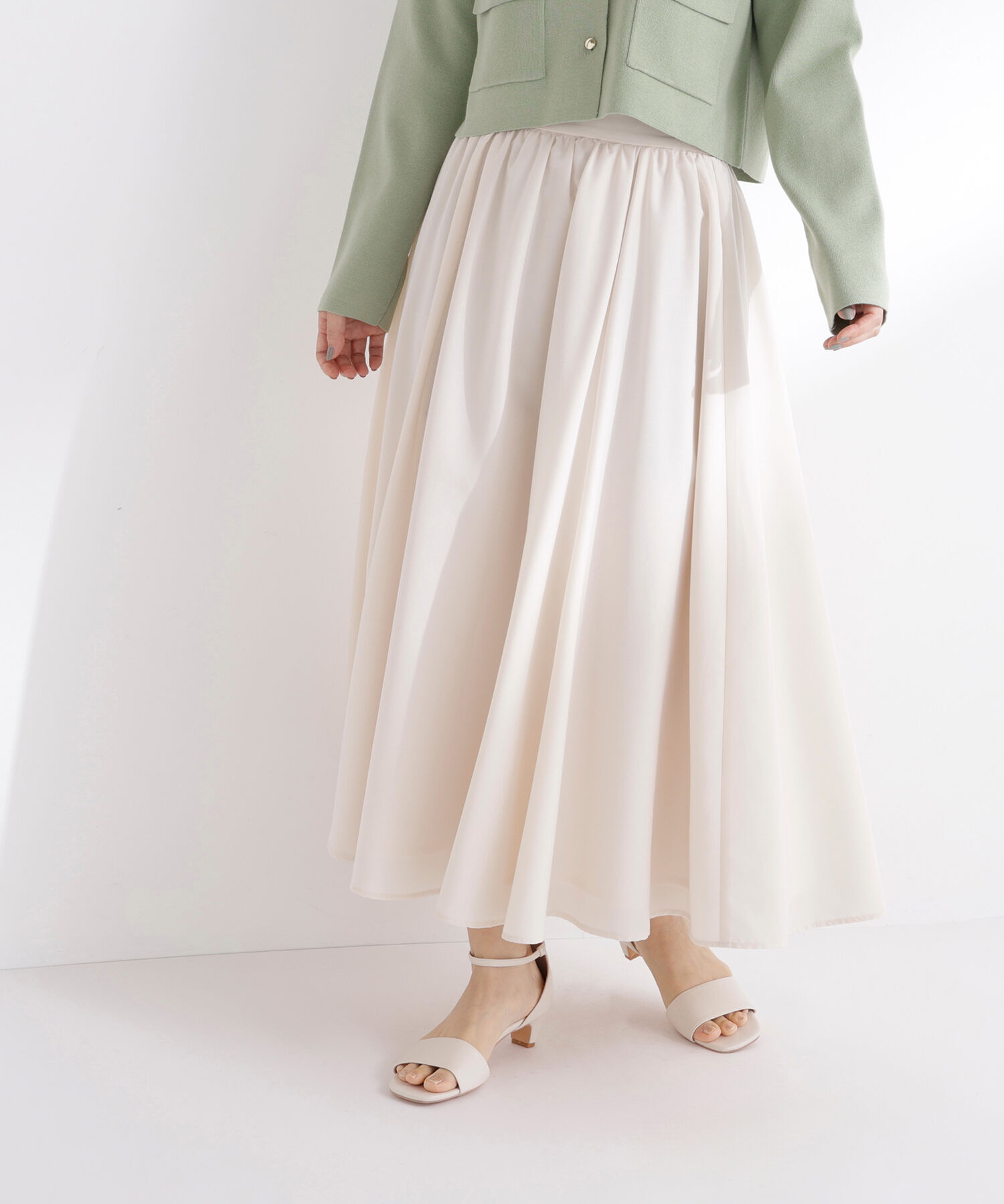  「ふんわり春風フレアスカート」|スカート|