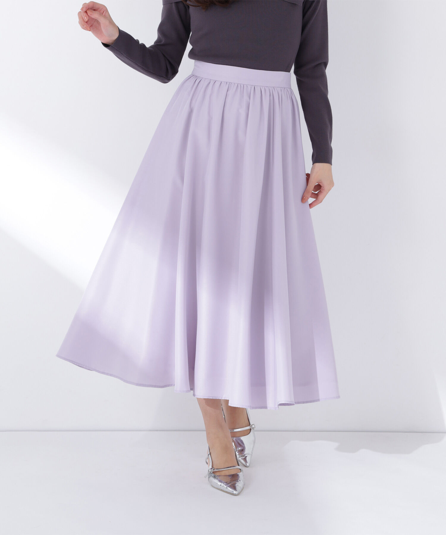  「ふんわり春風フレアスカート」|スカート|