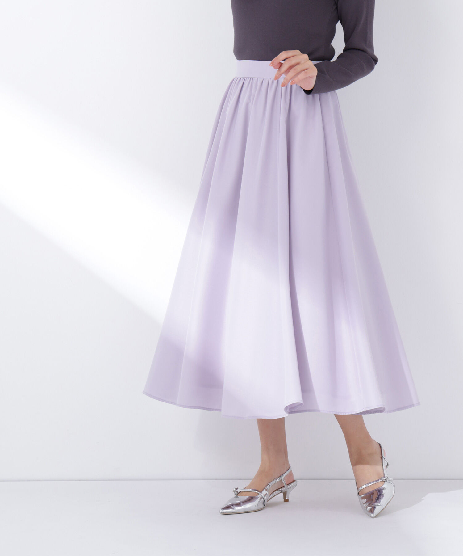  「ふんわり春風フレアスカート」|スカート|