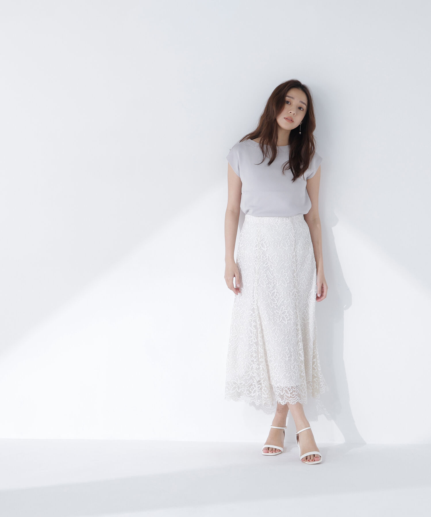  「レースマーメイドスカート」|スカート|