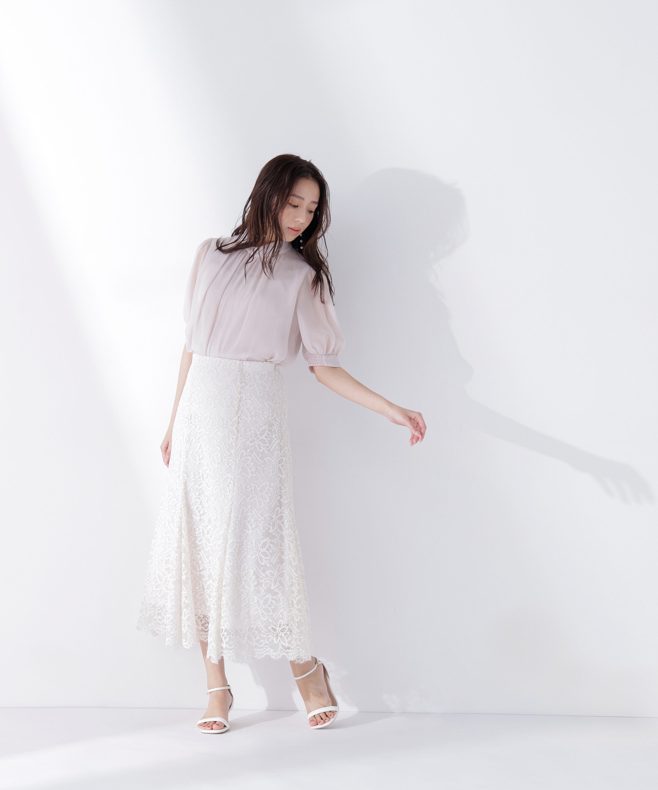  「レースマーメイドスカート」|スカート|