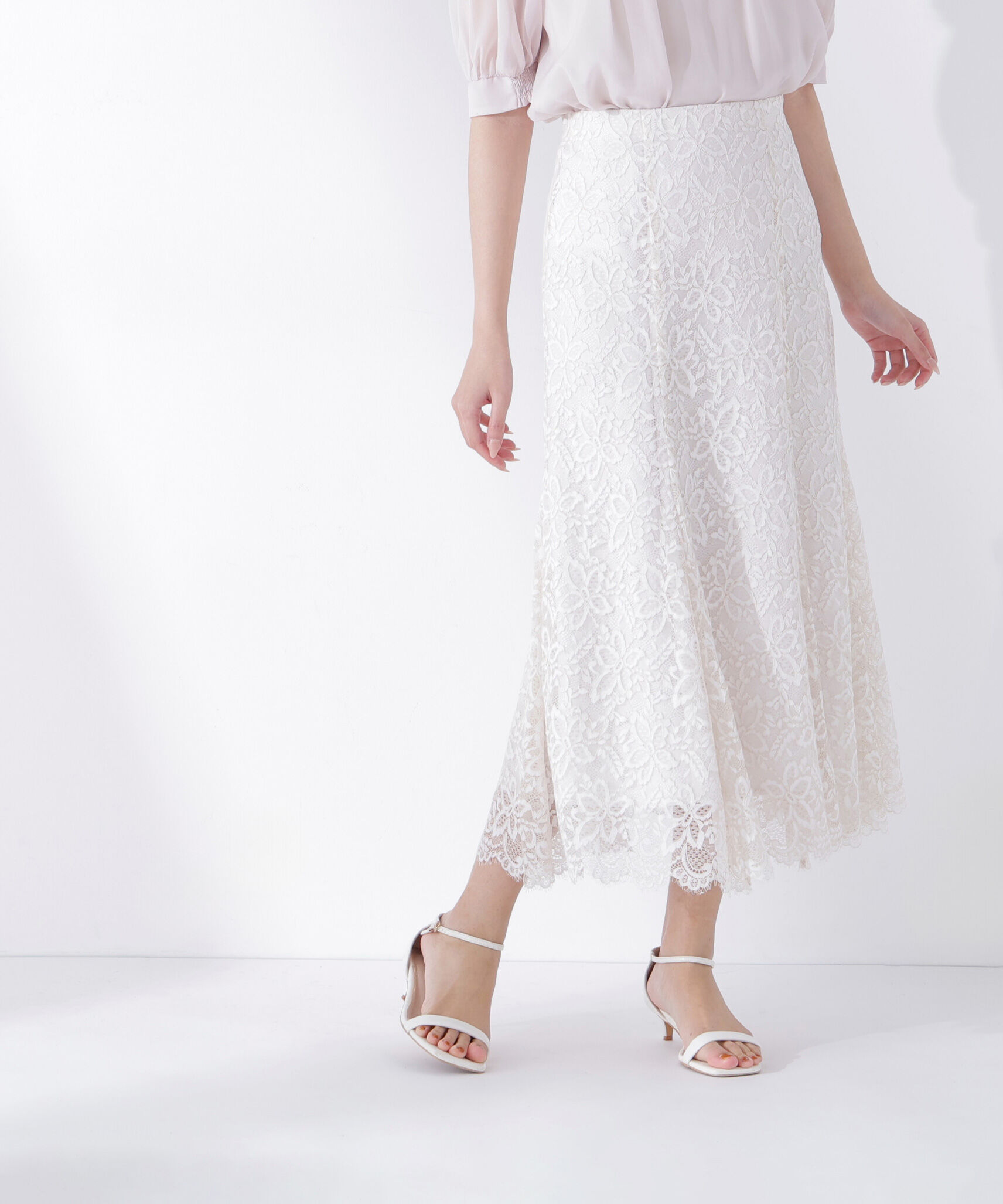  「レースマーメイドスカート」|スカート|