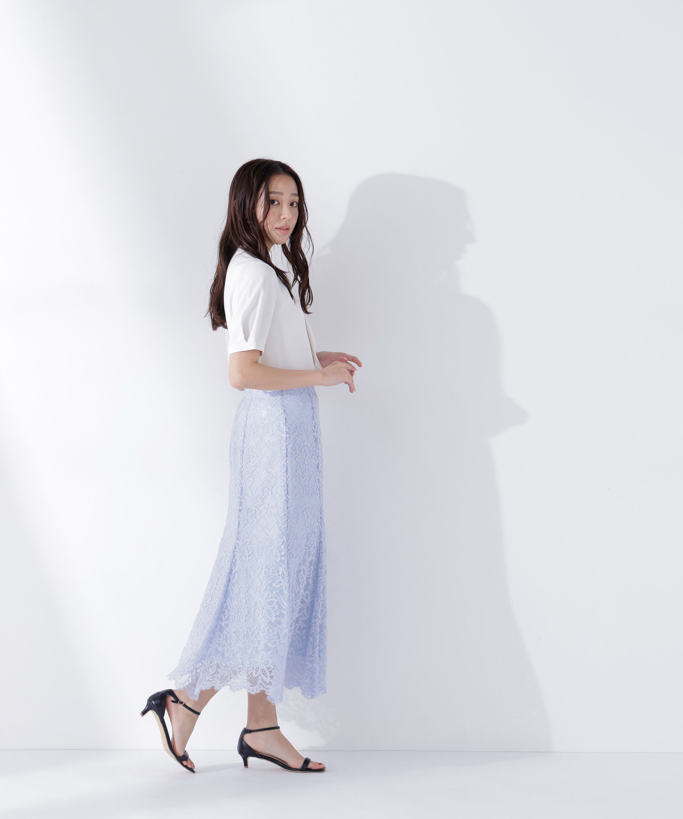  「レースマーメイドスカート」|スカート|