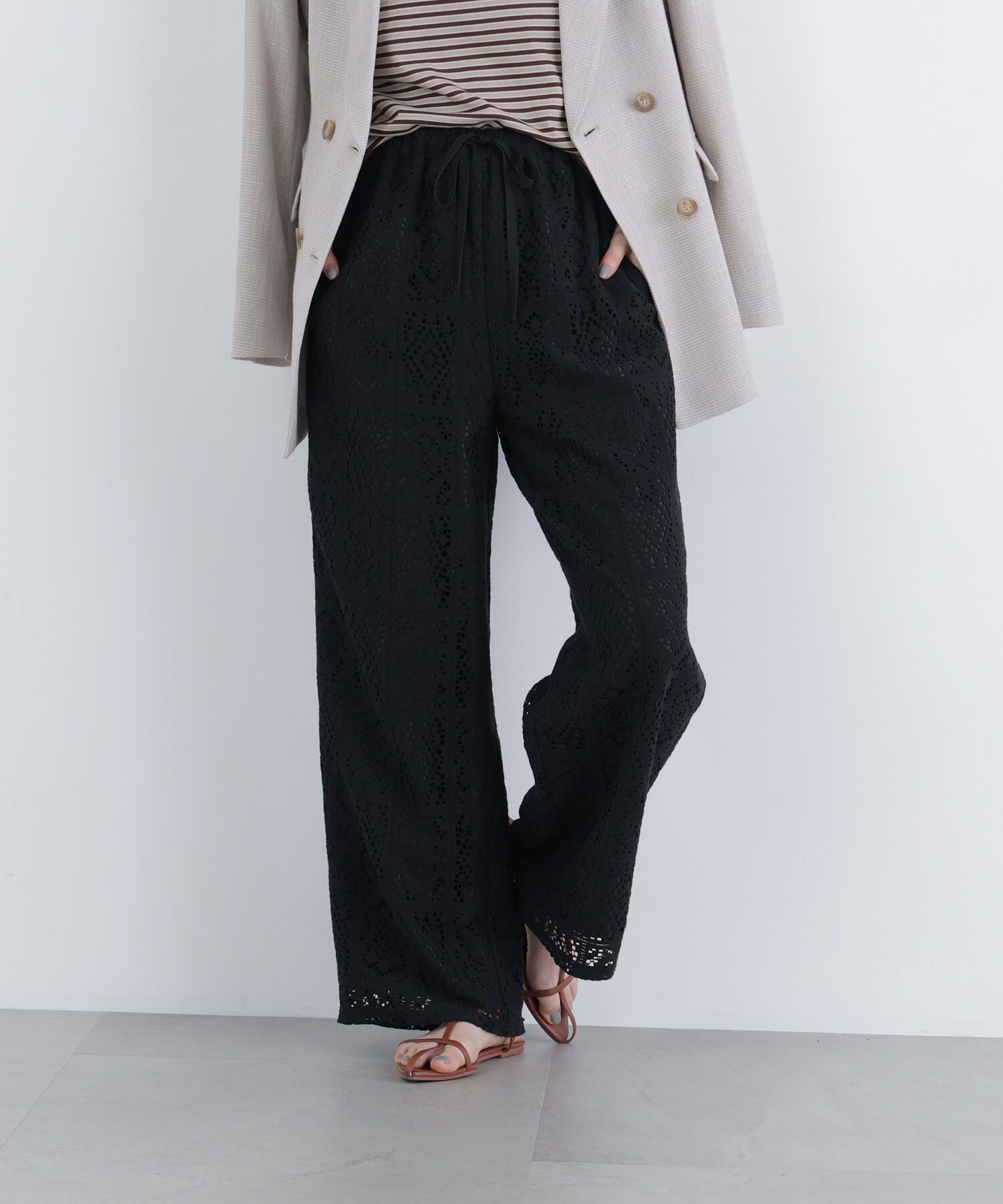  「〈N.〉レースイージーパンツ」|その他|