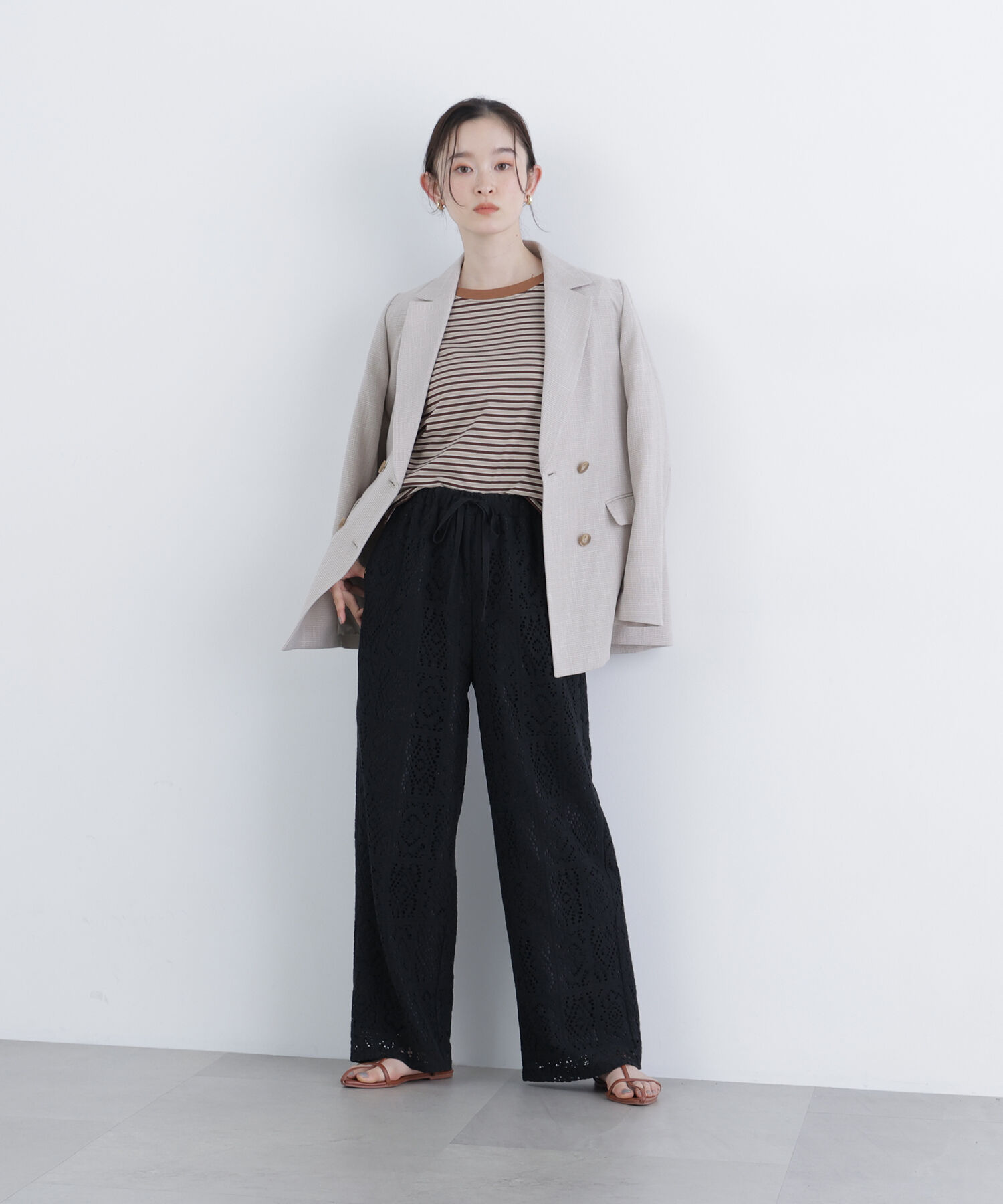  「〈N.〉レースイージーパンツ」|その他|