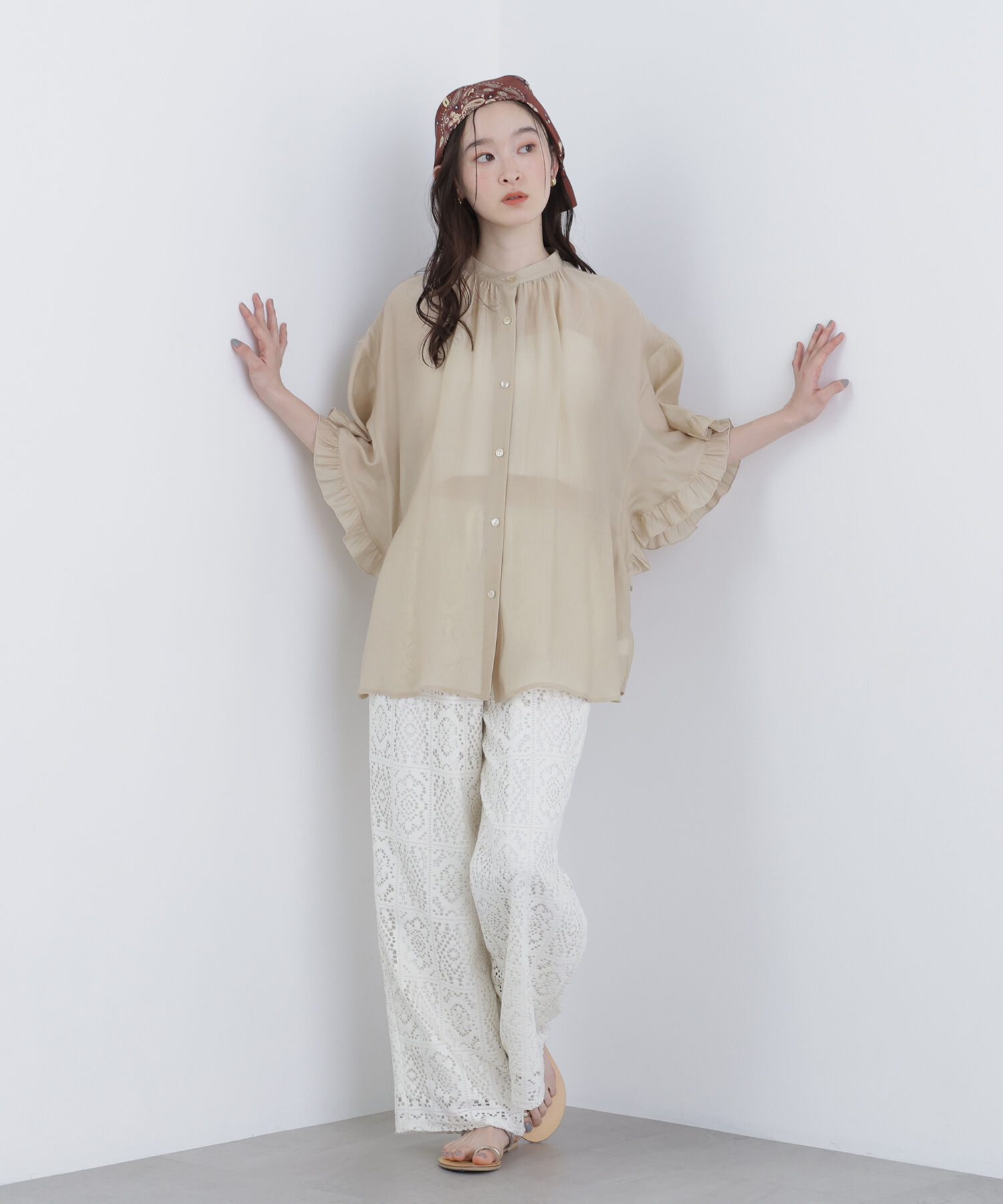  「〈N.〉レースイージーパンツ」|その他|