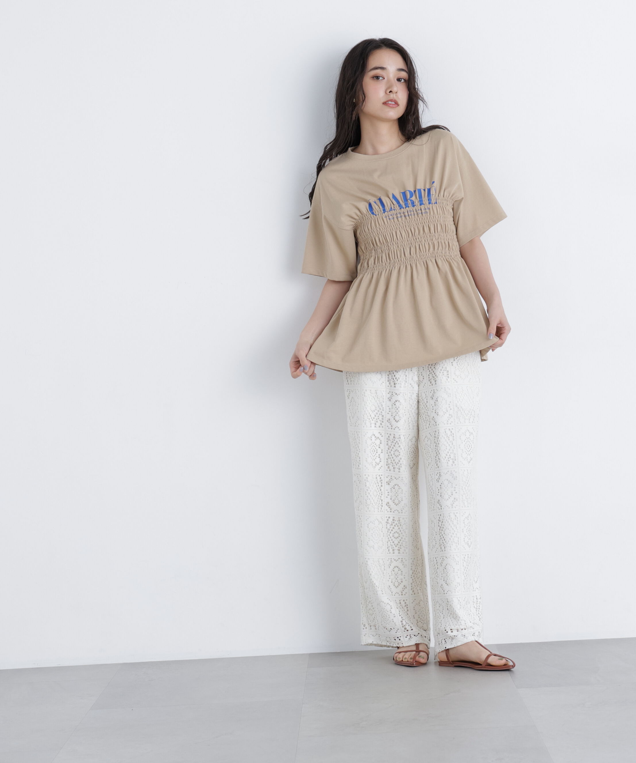  「〈N.〉レースイージーパンツ」|その他|