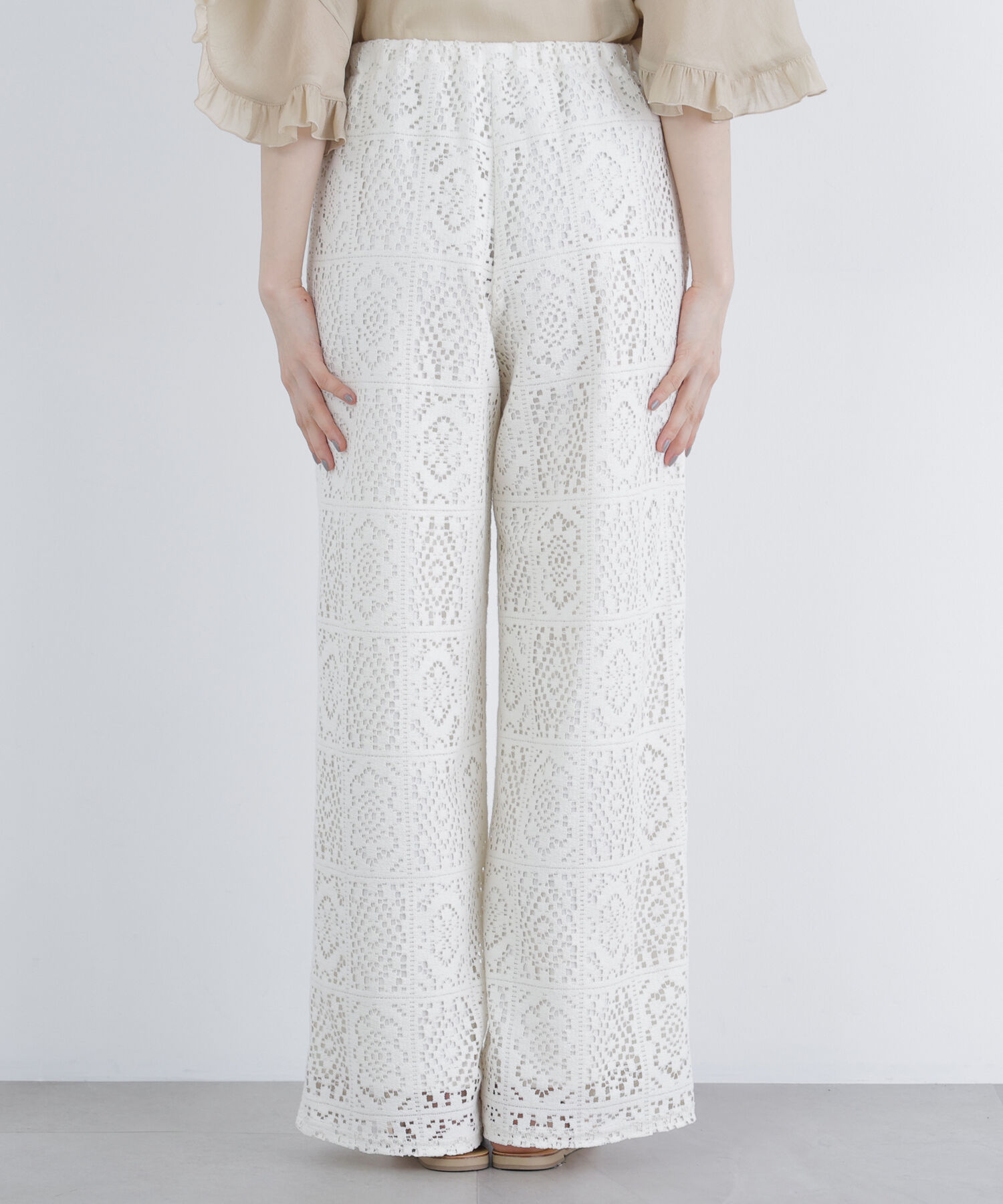  「〈N.〉レースイージーパンツ」|その他|