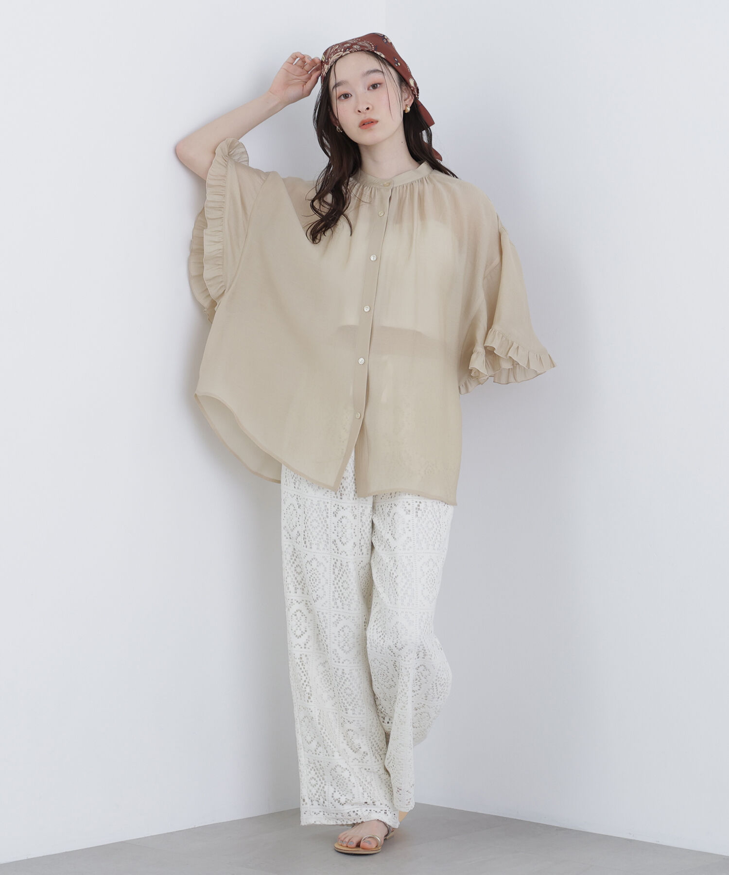  「〈N.〉レースイージーパンツ」|その他|