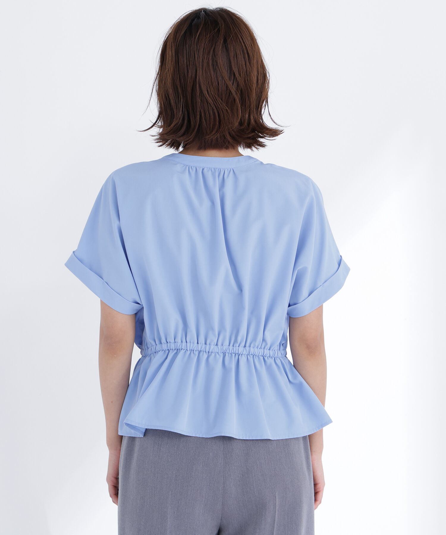  「きゅっとふわっと。全部盛りブラウス」|シャツ・ブラウス|