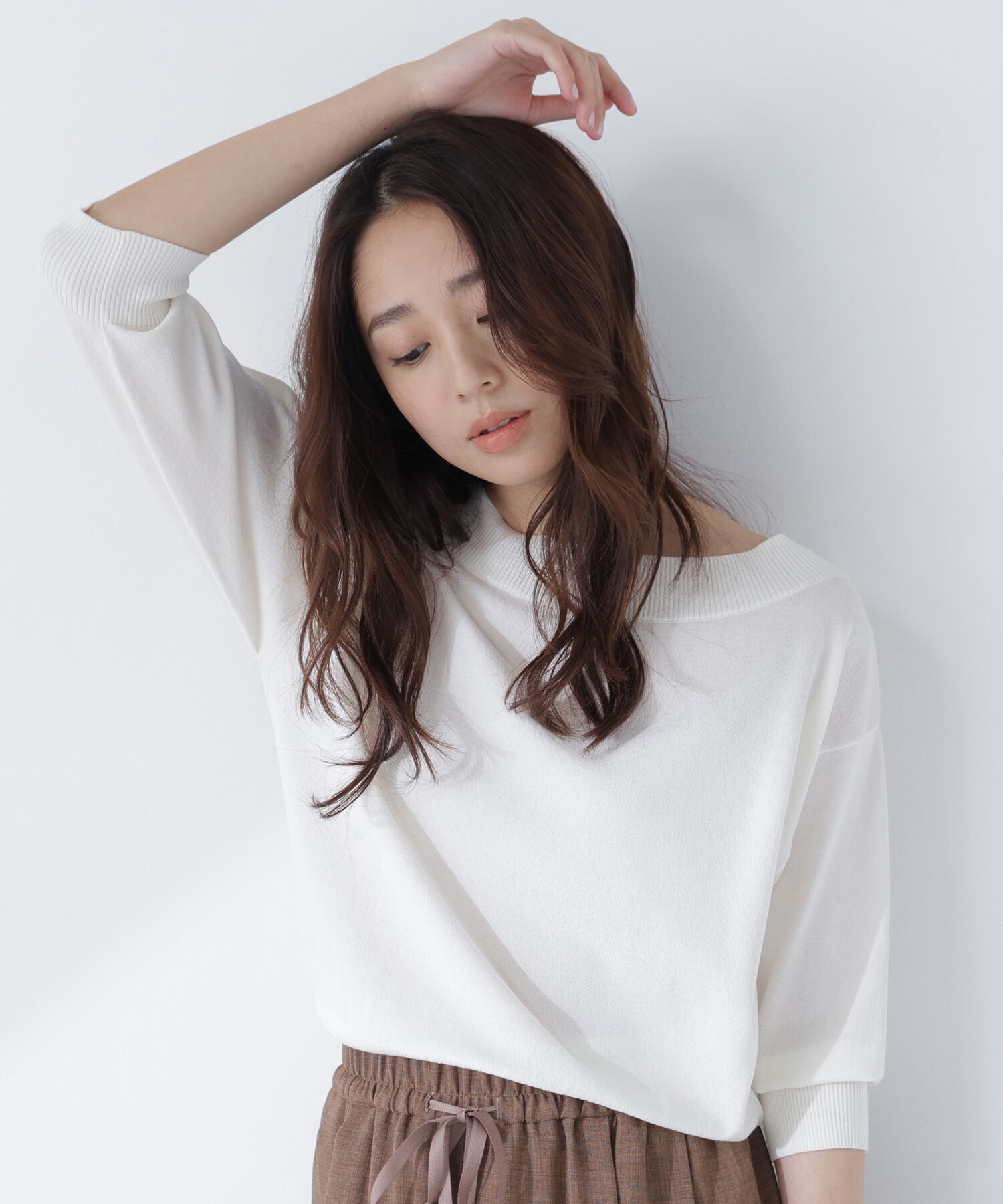  「しれっと、できすぎニット」|ニット・セーター|