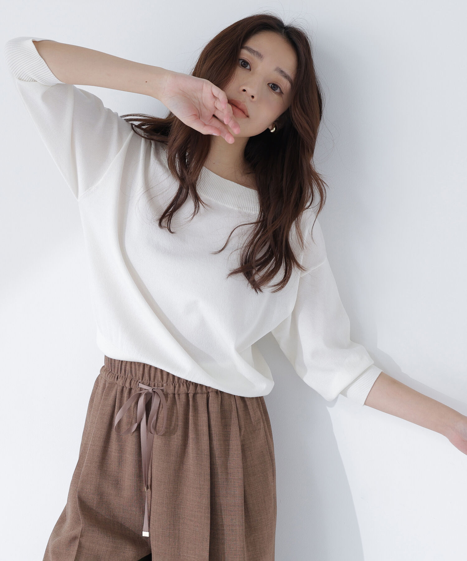  「しれっと、できすぎニット」|ニット・セーター|