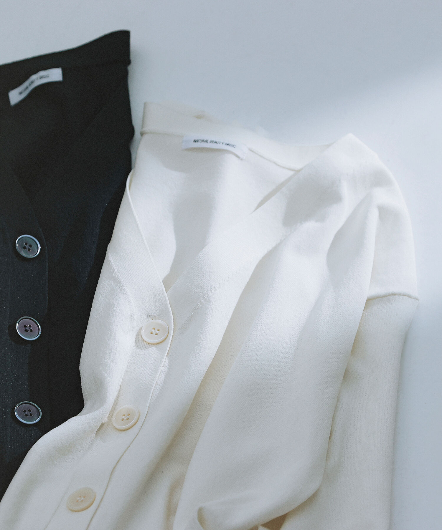  「毎日頼れる！右腕カーデ」|ニット・セーター|オフホワイト1