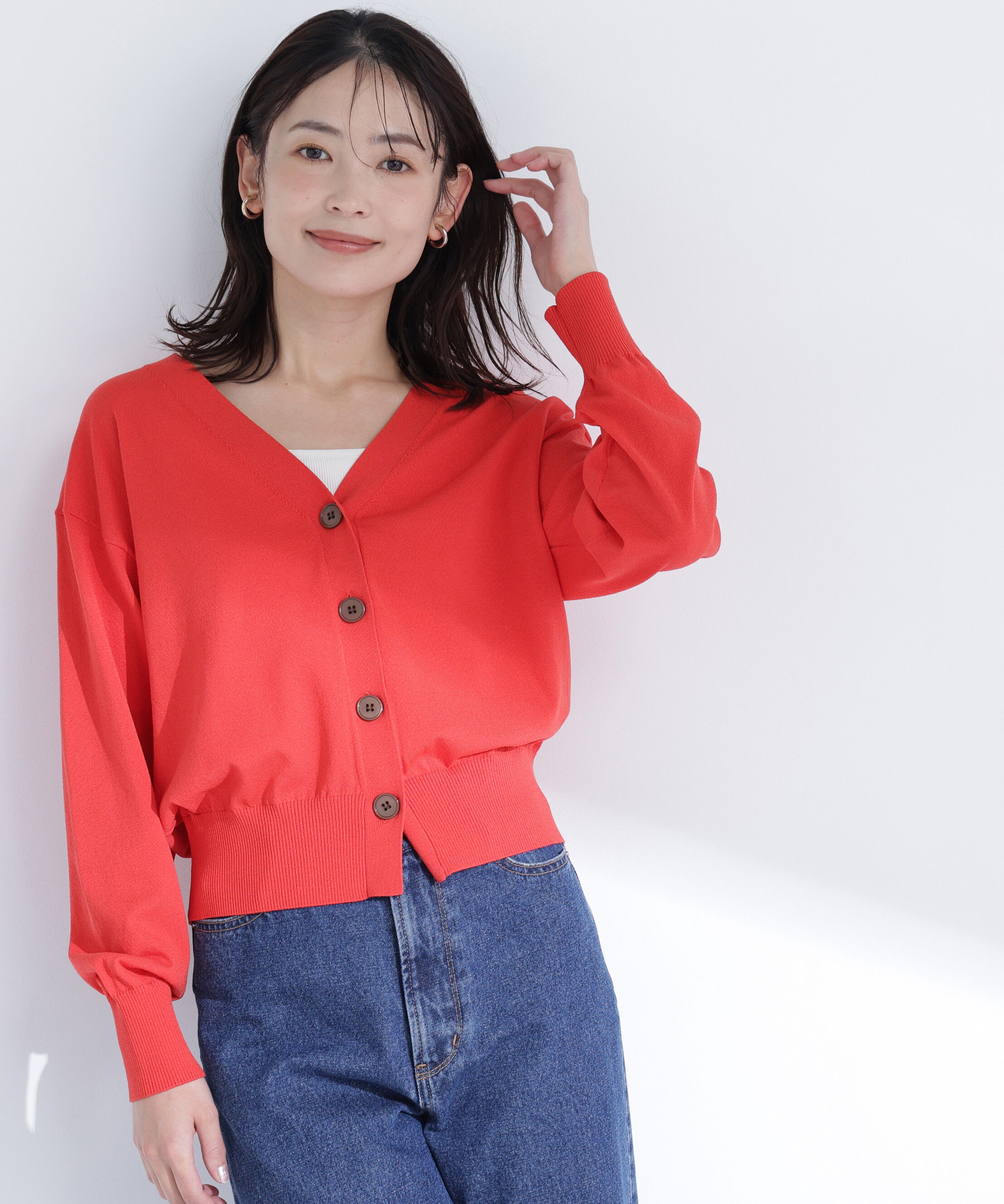  「毎日頼れる！右腕カーデ」|ニット・セーター|