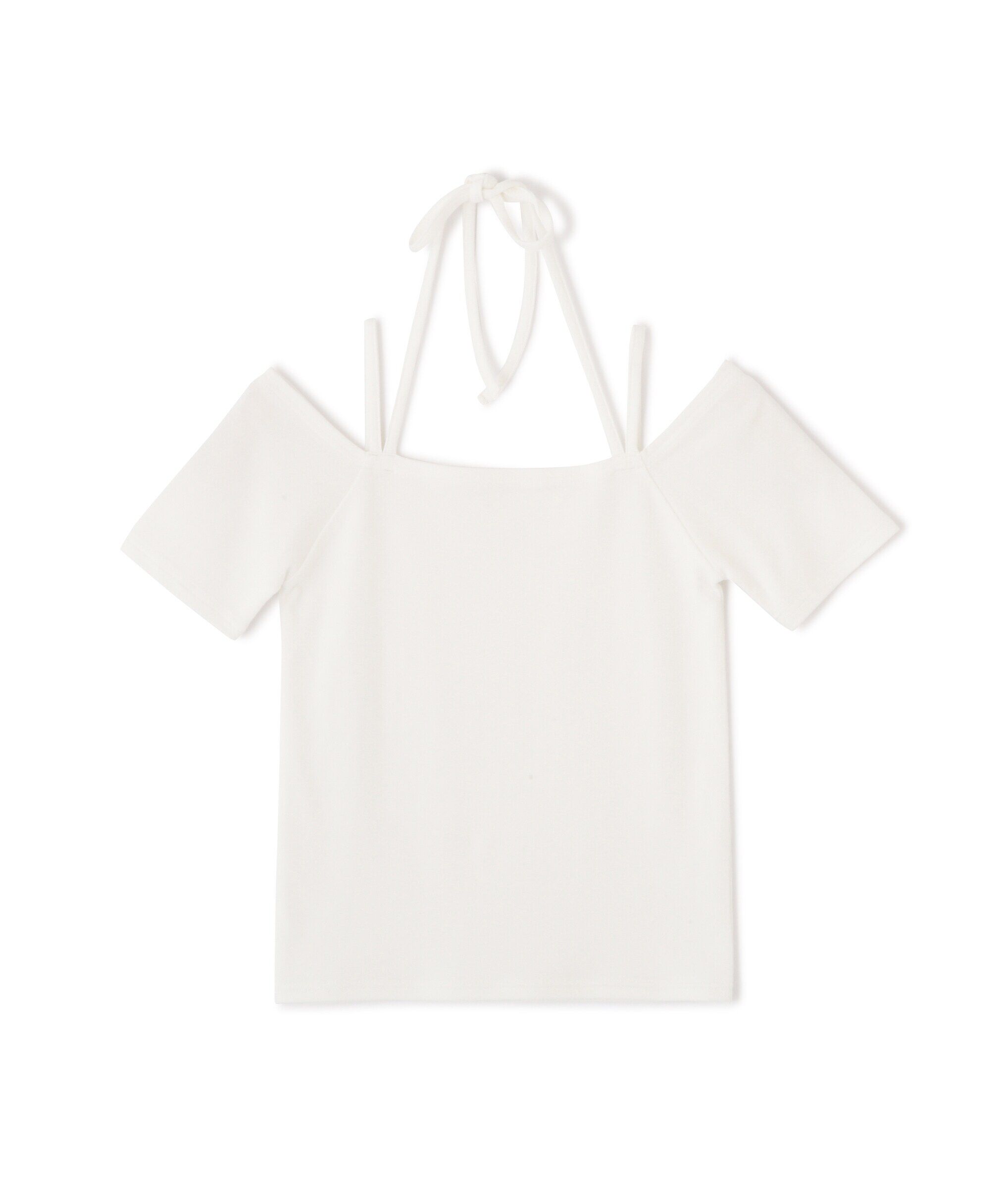  「オフショルホルターネックカットソー」|Tシャツ・カットソー|