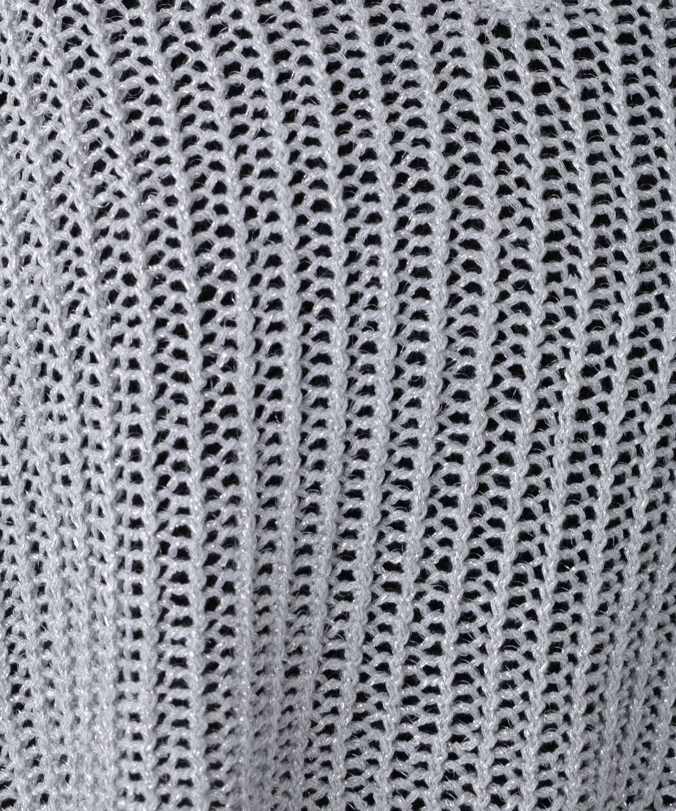  「前後2wayラメニットメッシュベスト」|ニット・セーター|