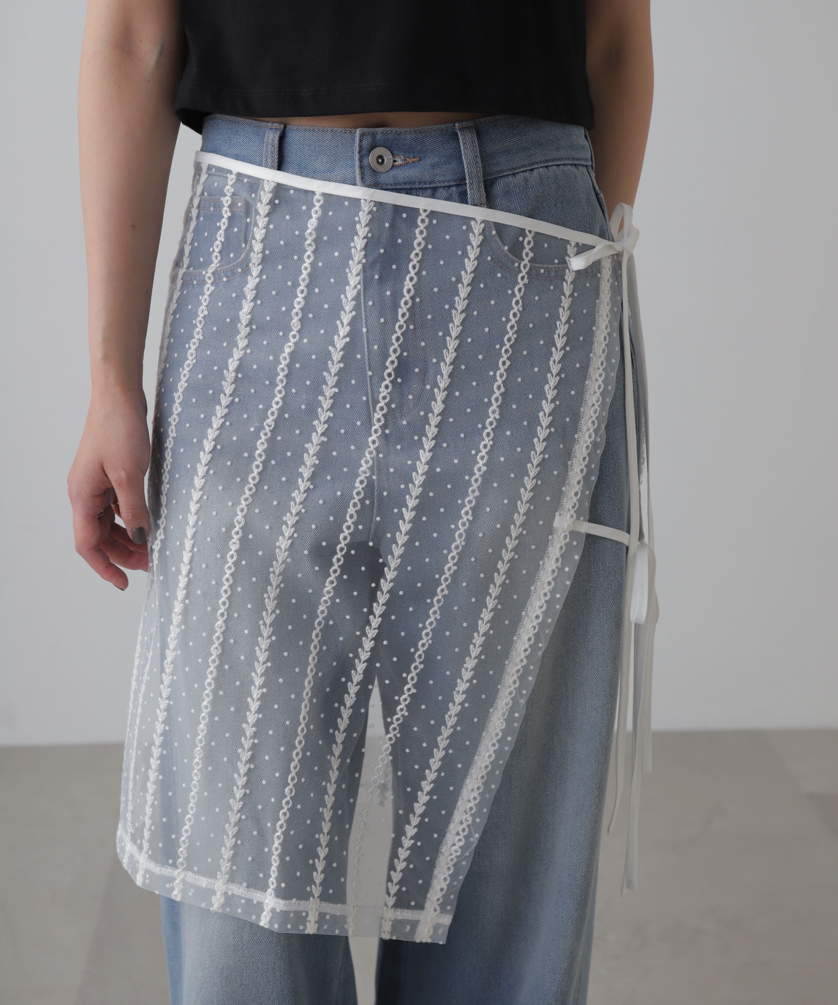  「レースラップスカート」|スカート|