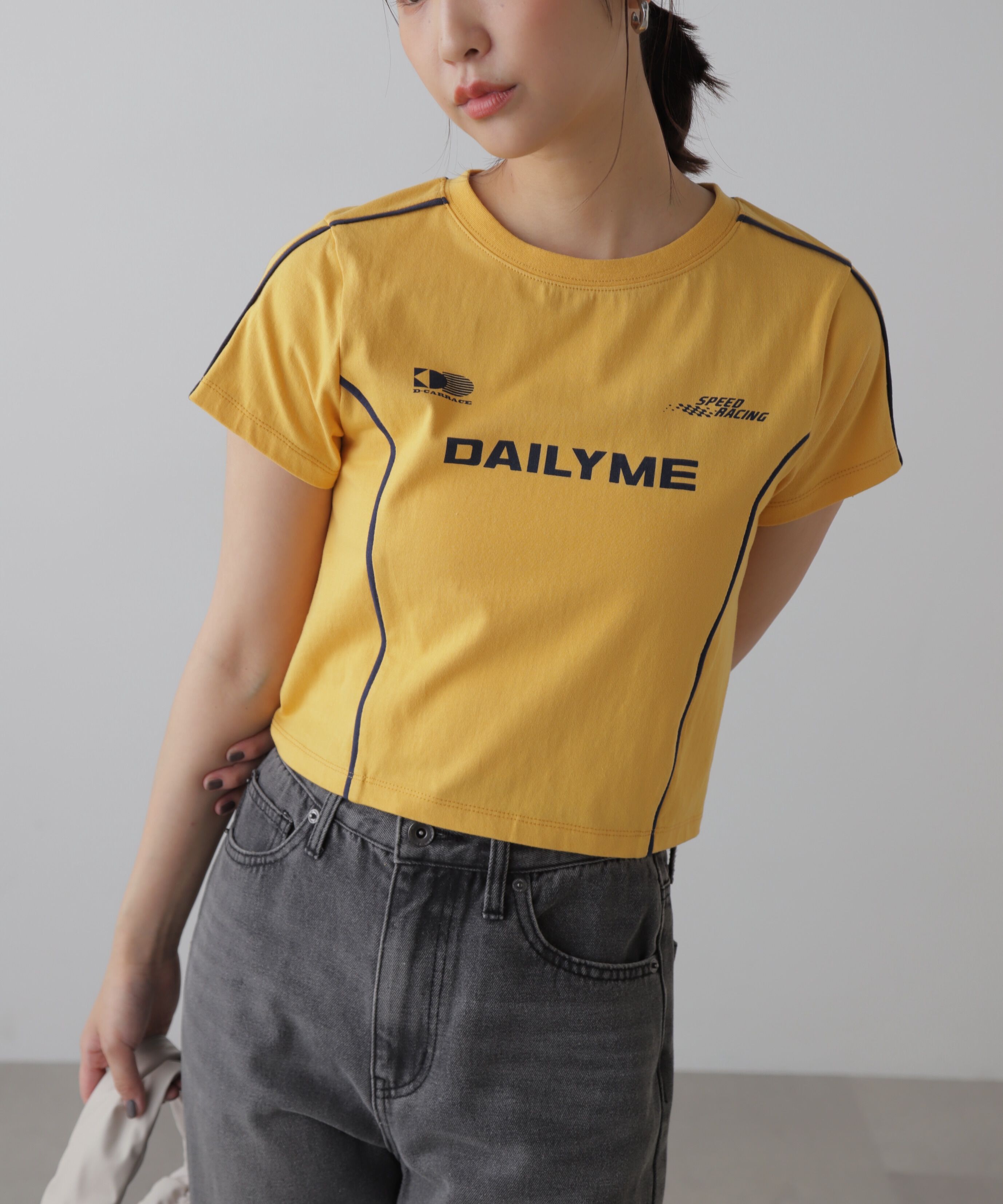  「コンパクトゲームラインTシャツ」|Tシャツ・カットソー|