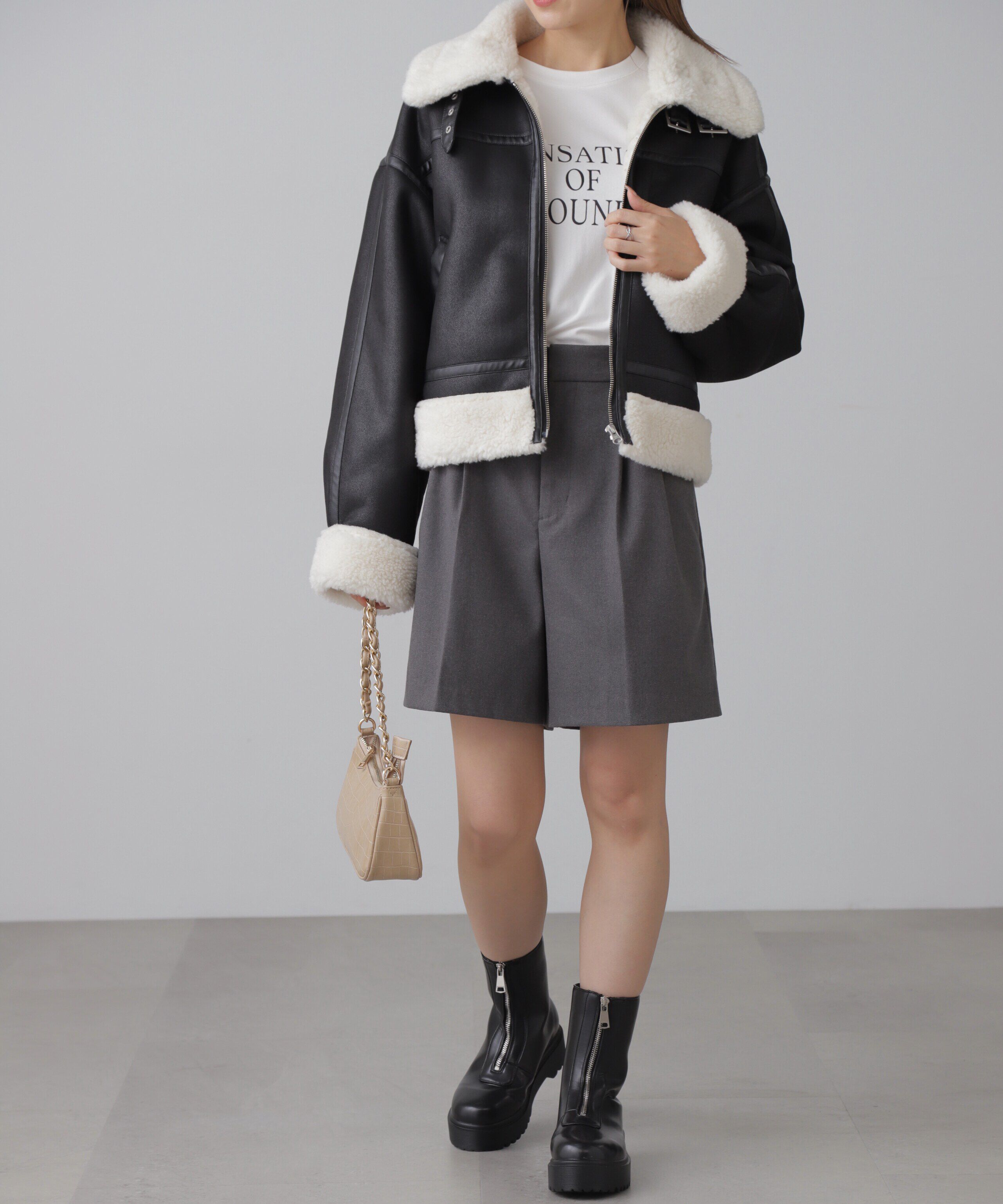  「タックショートパンツ」|その他|