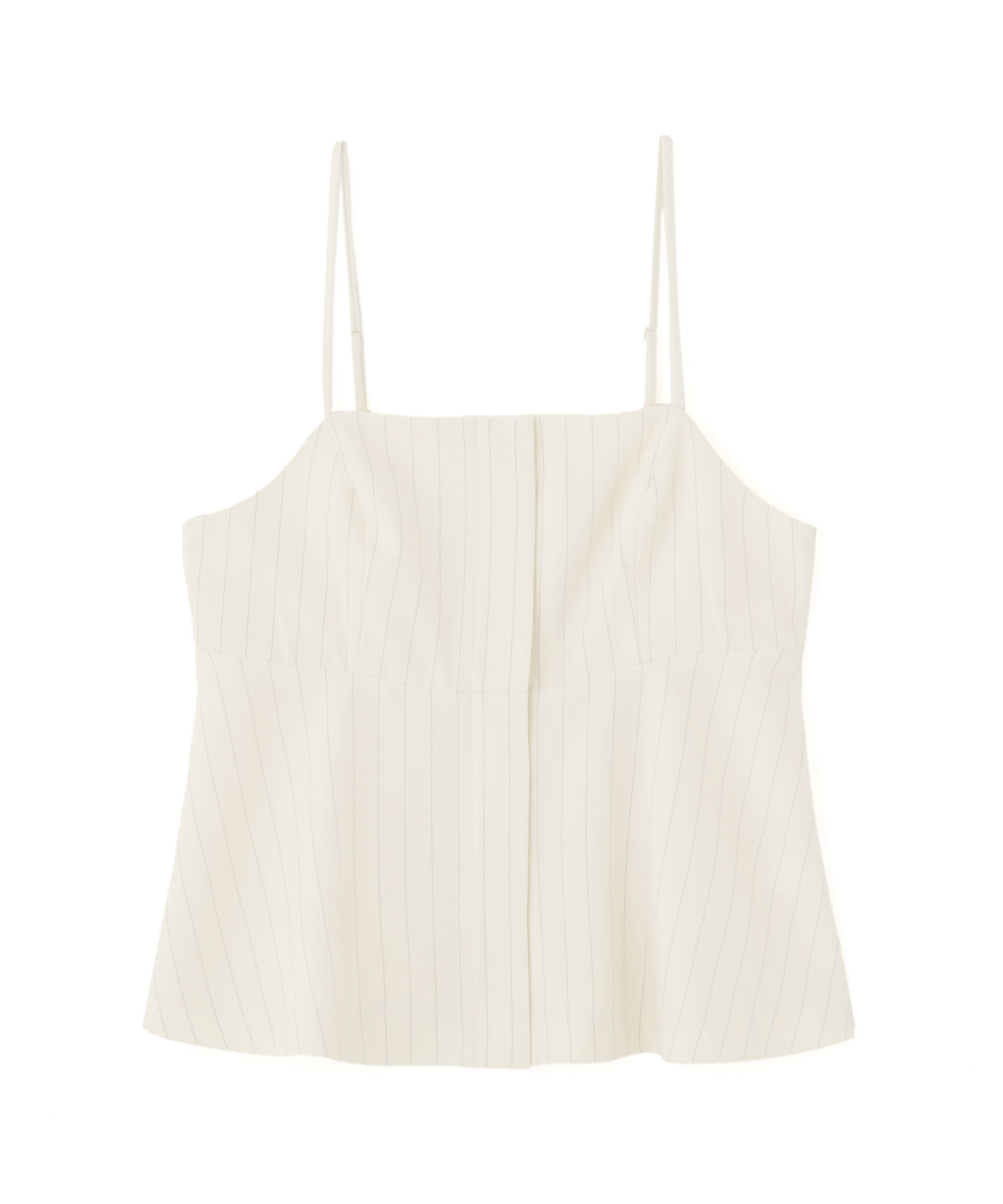  「〈セットアップ対応〉ペプラムキャミソールビスチェ」|シャツ・ブラウス|