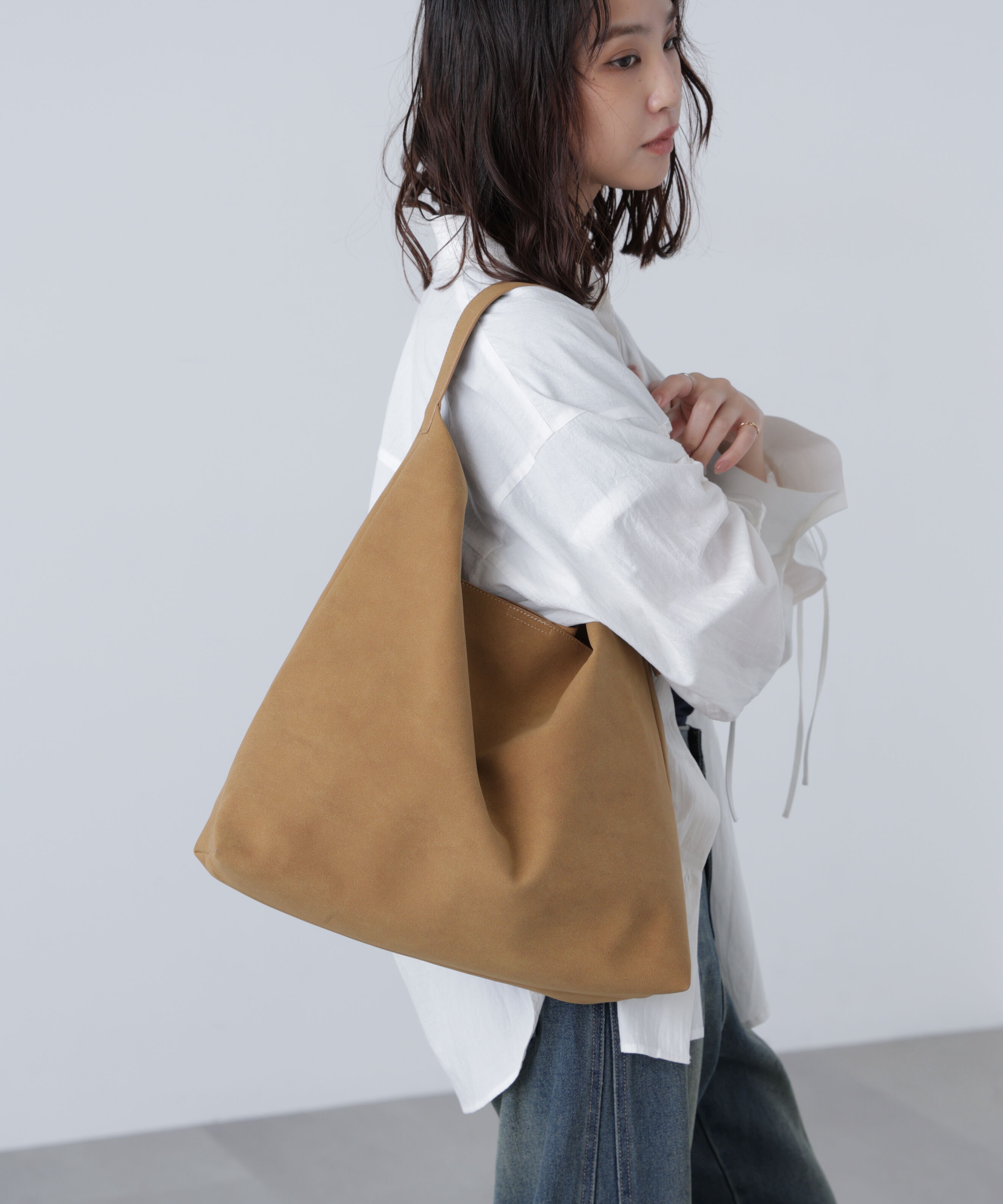  「スエードライクショルダーバッグ」|その他|