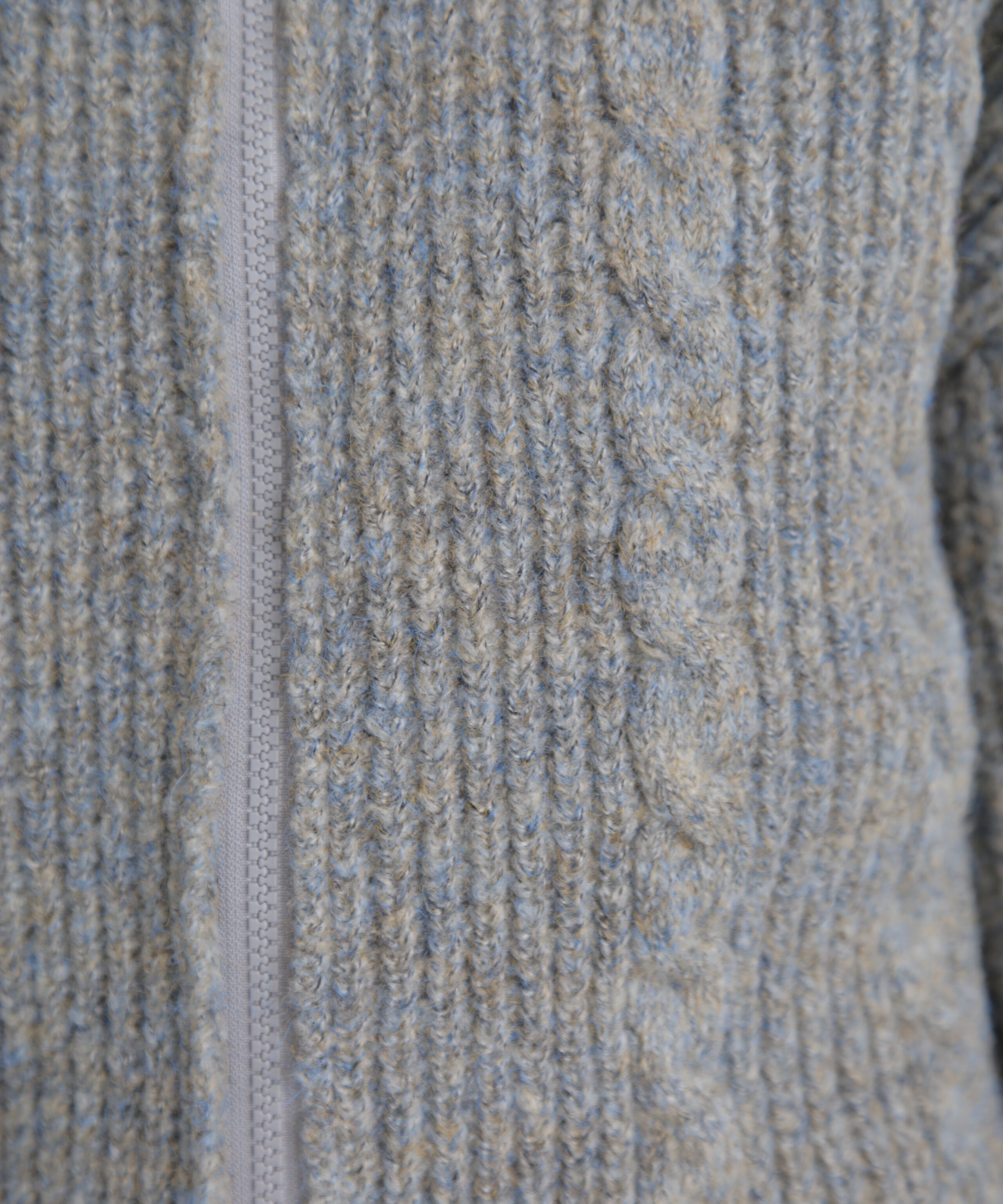  「スタンドネックショート丈ジップニットブルゾン」|ブルゾン・スタジャン|