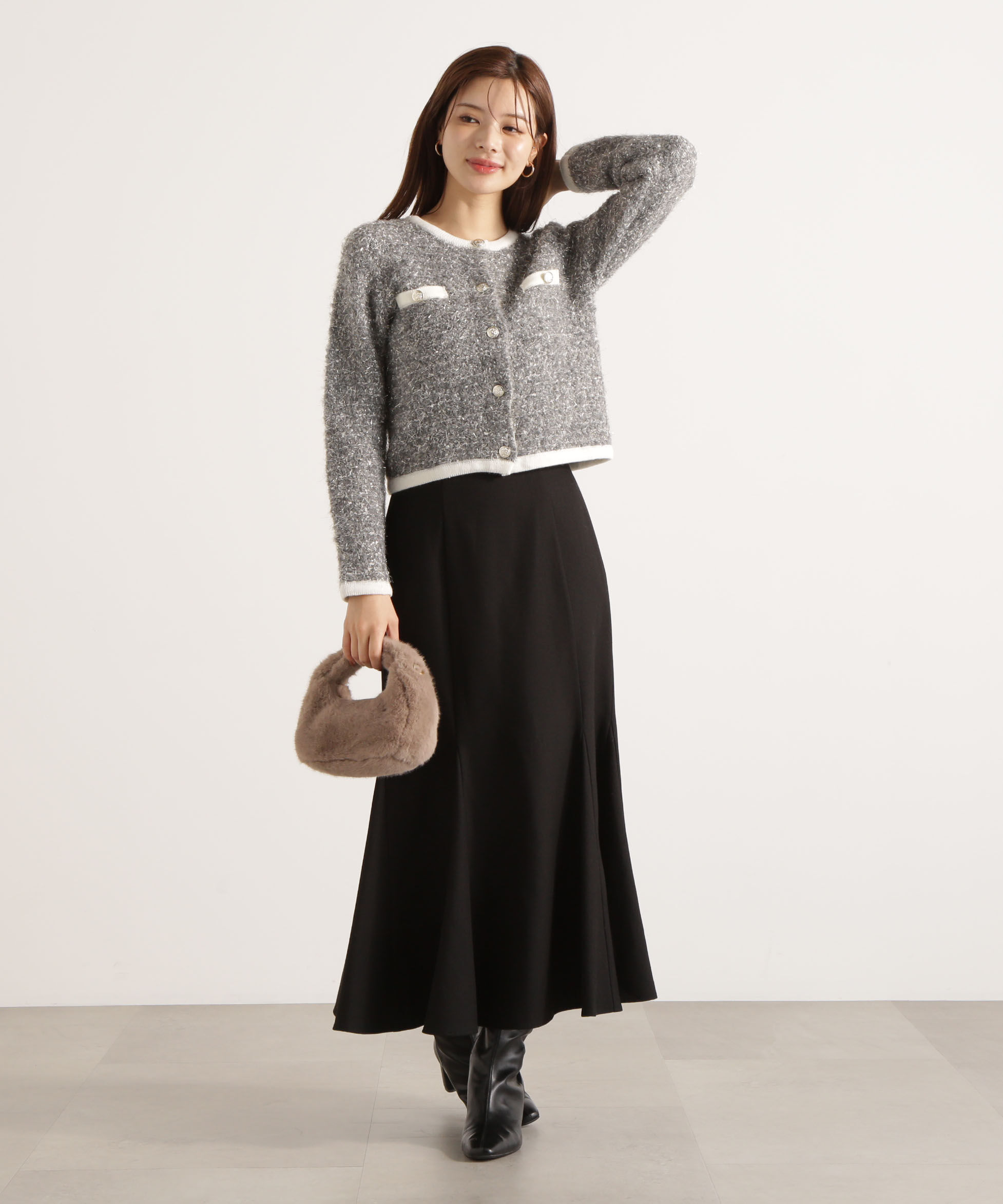 PROPORTION BODY DRESSING「＜ウォッシャブル＞ハイウエストマーメイドスカート 25AW」|スカート|