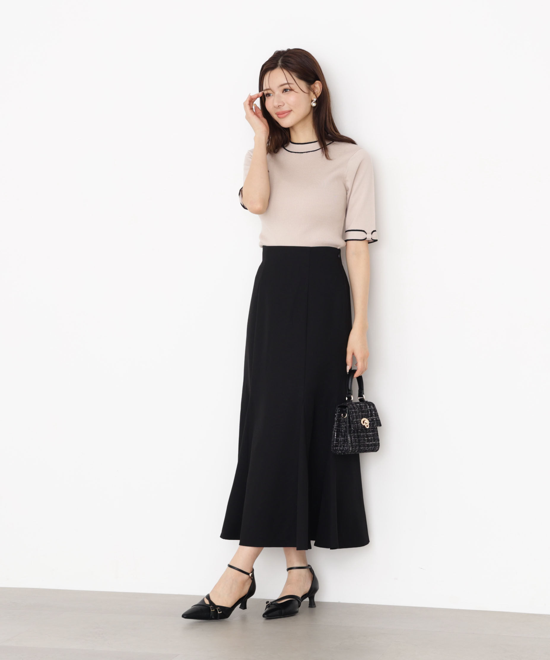 PROPORTION BODY DRESSING「＜ウォッシャブル＞ハイウエストマーメイドスカート 25AW」|スカート|