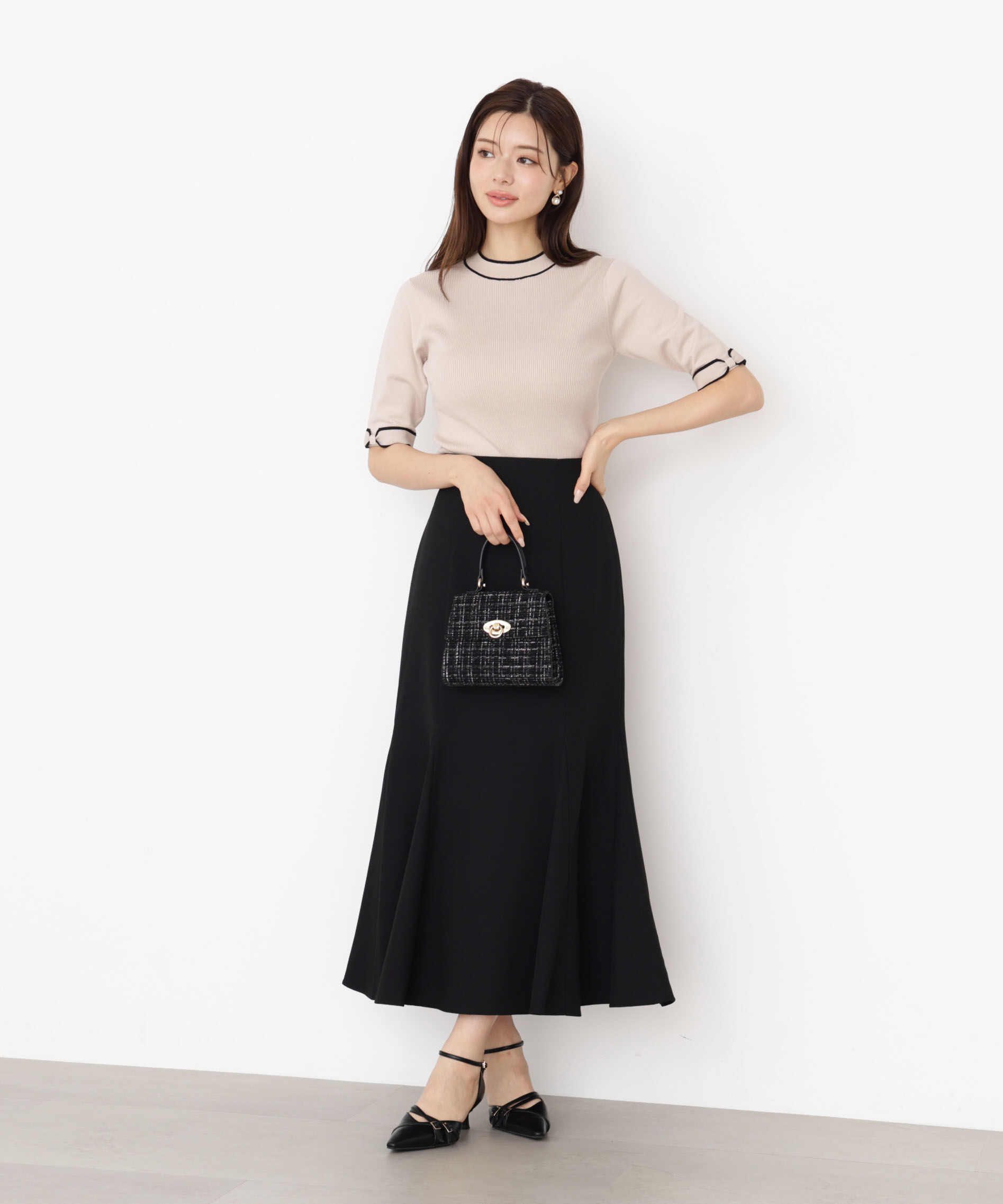 PROPORTION BODY DRESSING「＜ウォッシャブル＞ハイウエストマーメイドスカート 25AW」|スカート|