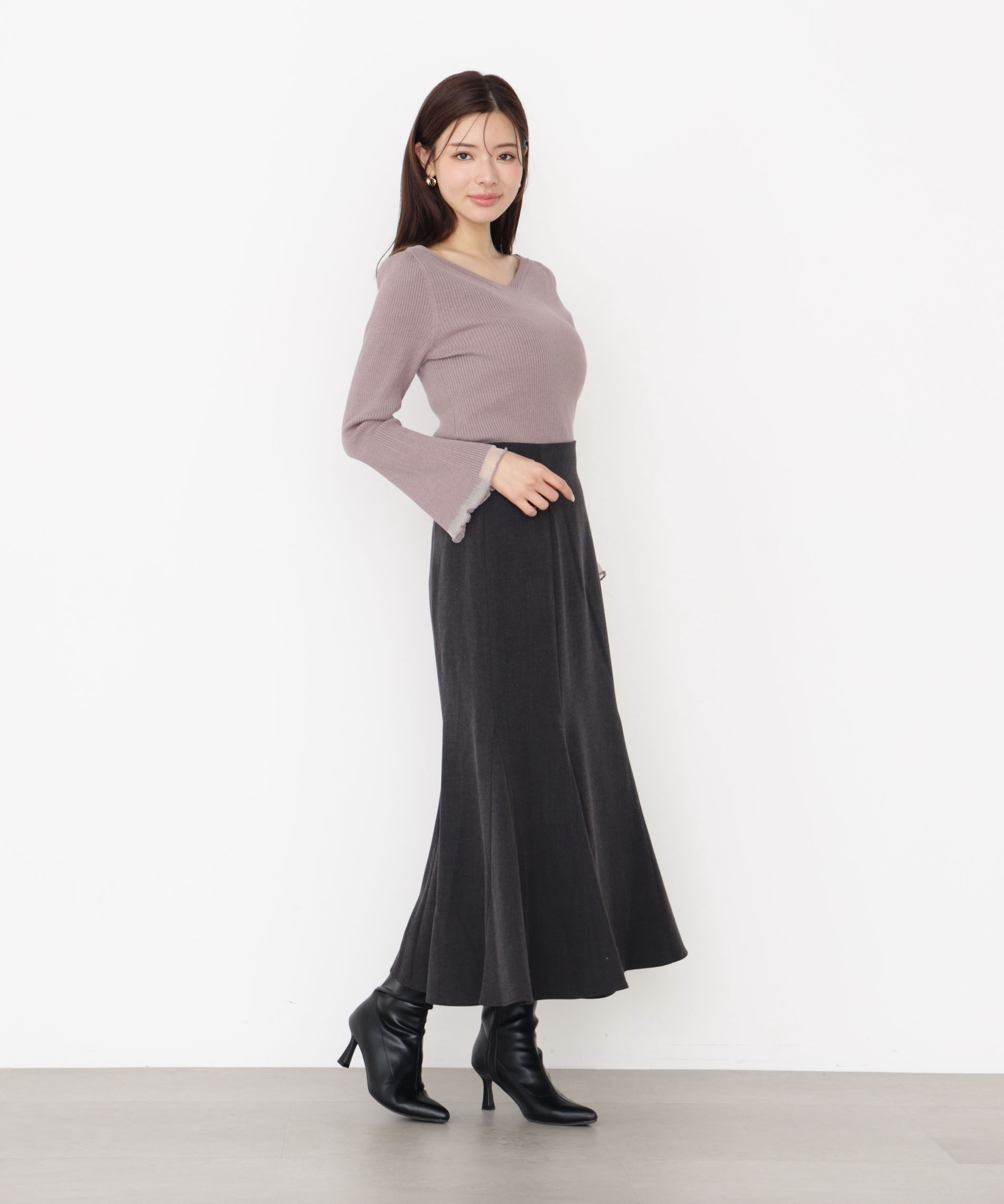 PROPORTION BODY DRESSING「＜ウォッシャブル＞ハイウエストマーメイドスカート 25AW」|スカート|