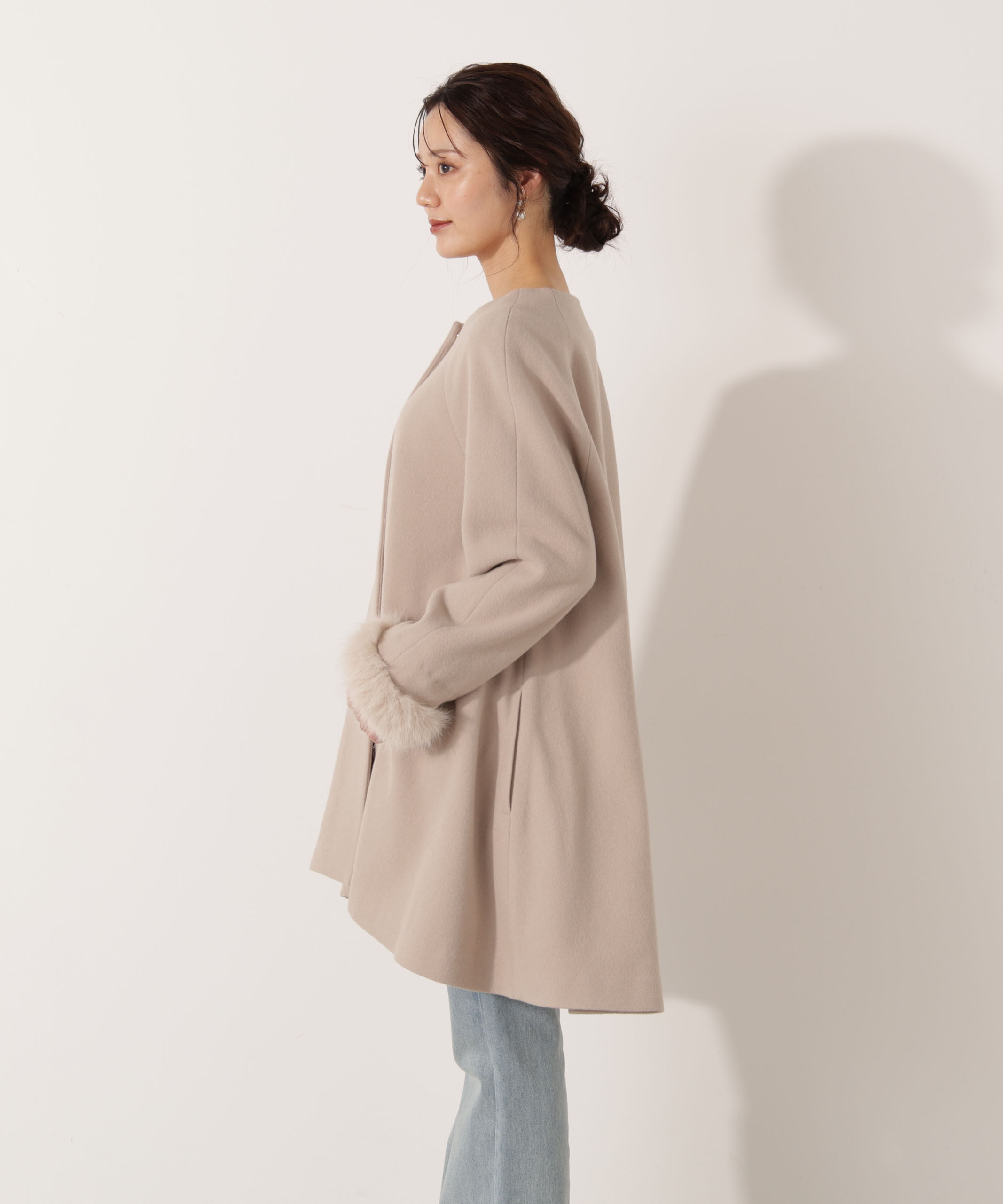 PROPORTION BODY DRESSING「イレヘムミドル丈コート 25AW」|その他|