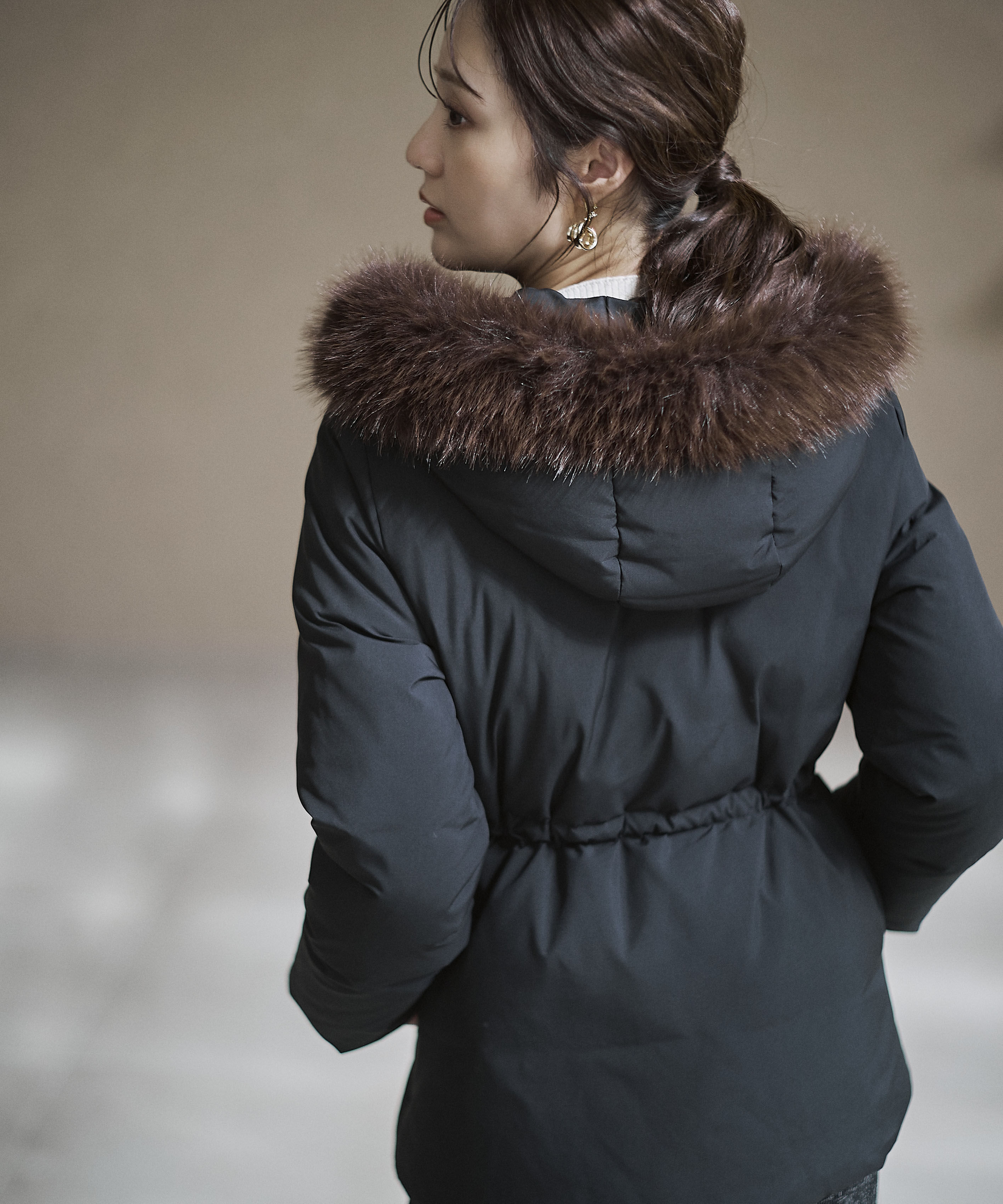 PROPORTION BODY DRESSING「ウエストマークショートダウン 25AW」|ブルゾン・スタジャン|