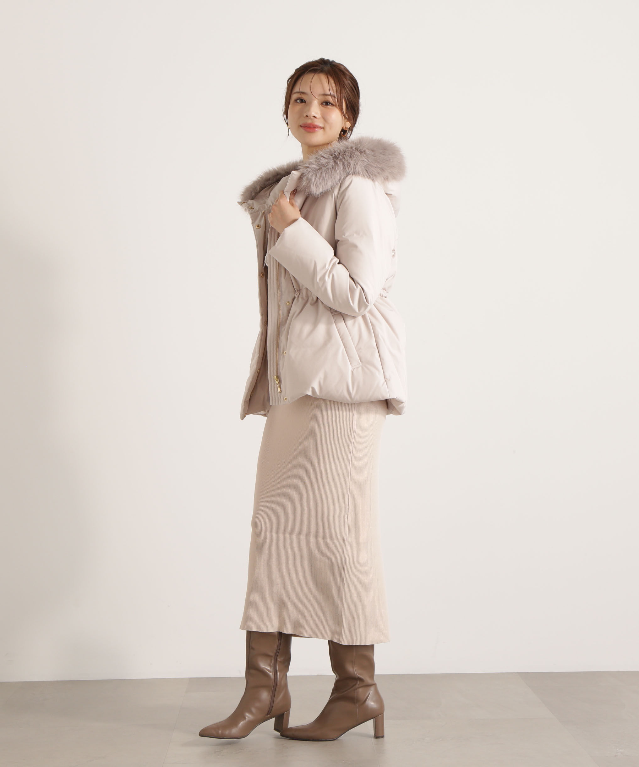 PROPORTION BODY DRESSING「ウエストマークショートダウン 25AW」|ブルゾン・スタジャン|