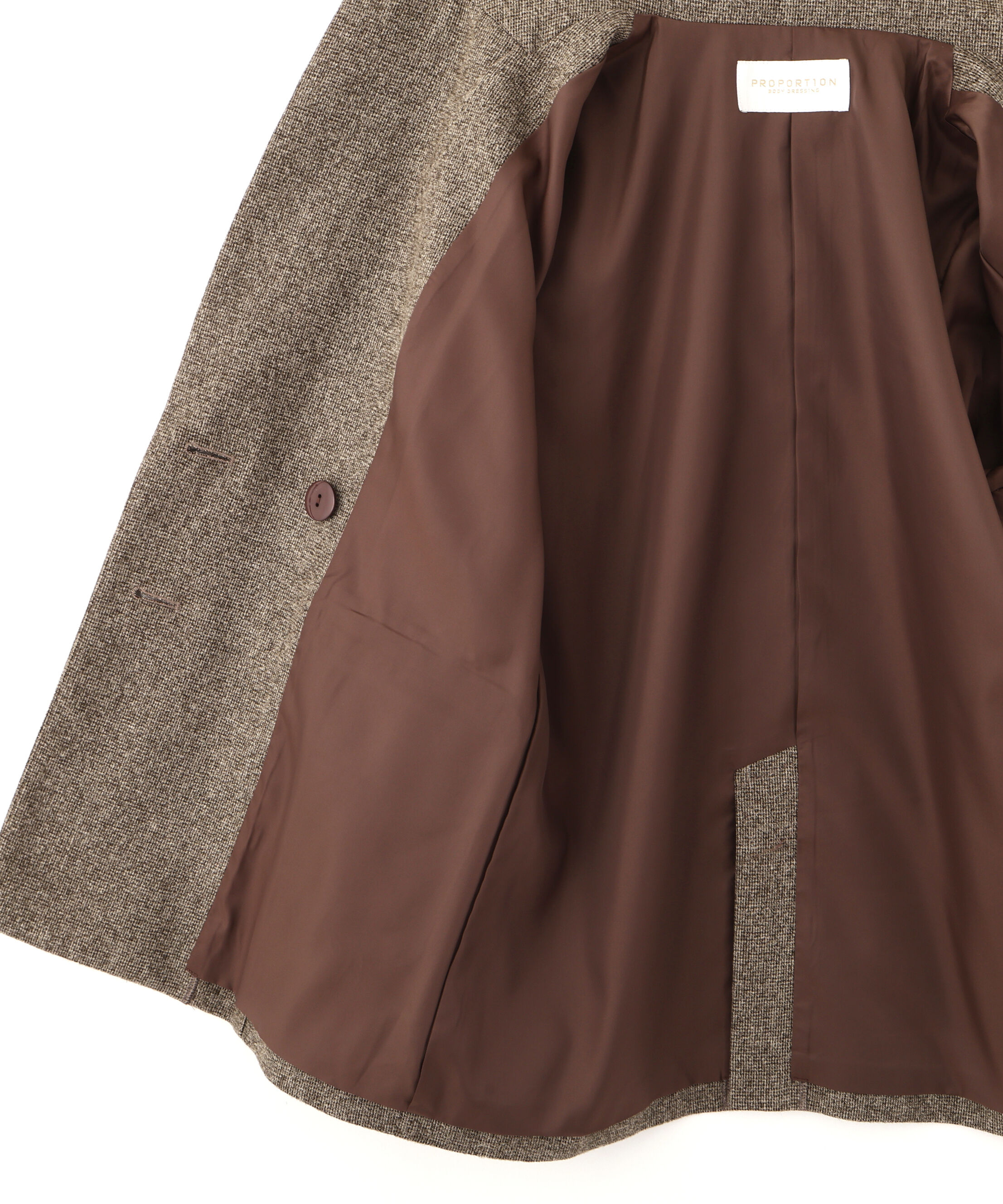 PROPORTION BODY DRESSING「ベーシックテーラードジャケット 25AW」|その他|