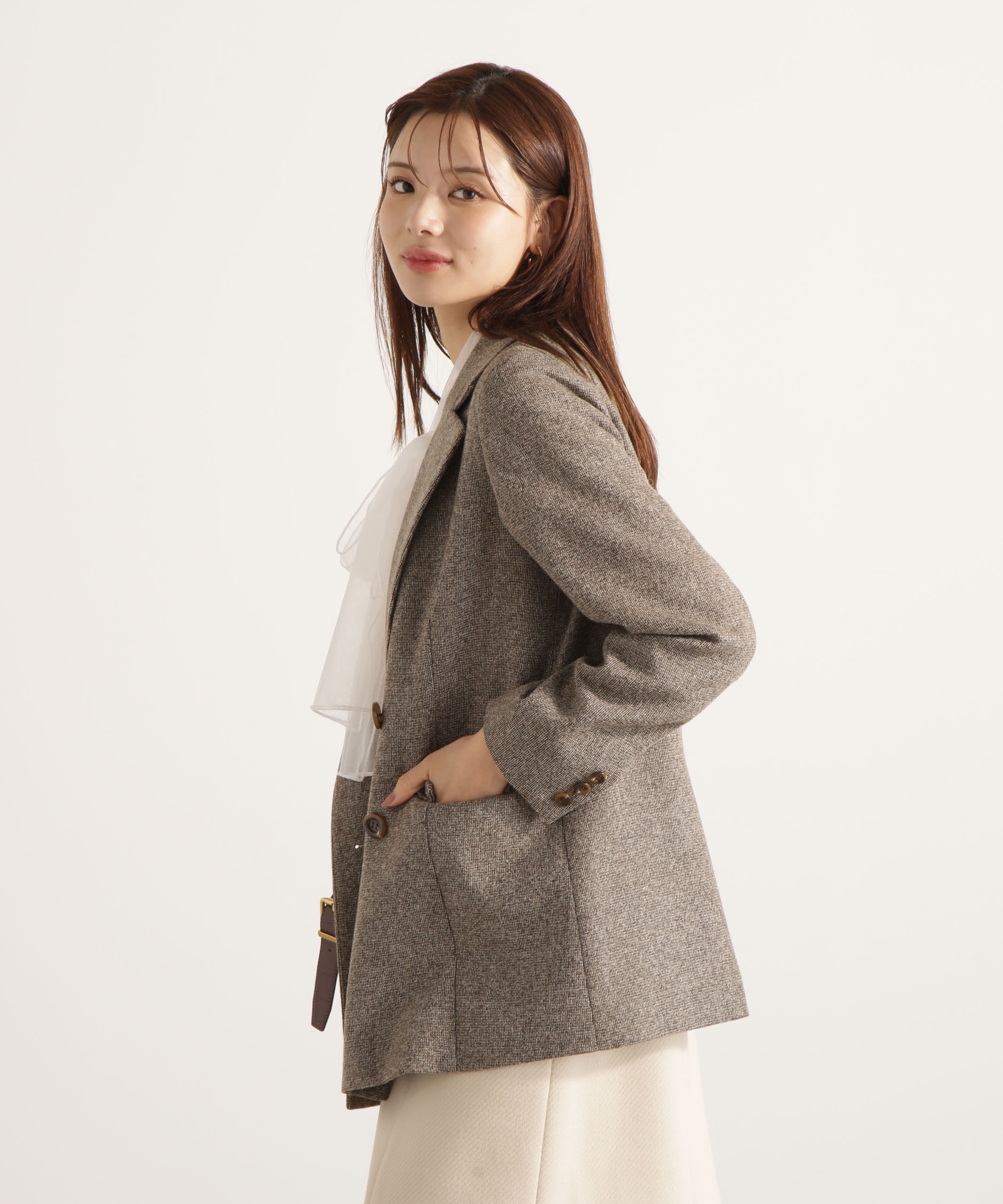 PROPORTION BODY DRESSING「ベーシックテーラードジャケット 25AW」|その他|