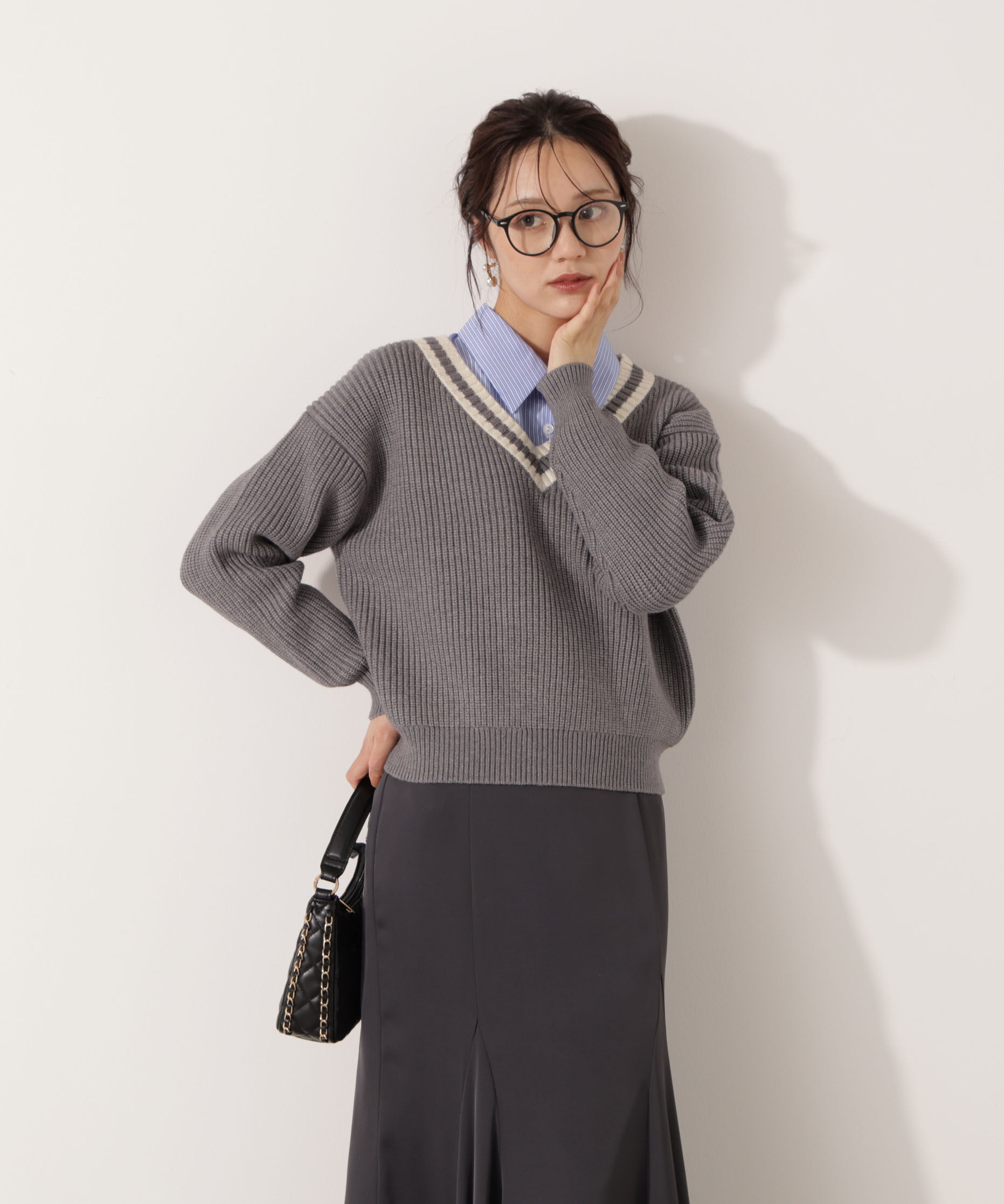 PROPORTION BODY DRESSING「チルデンニット」|ニット・セーター|